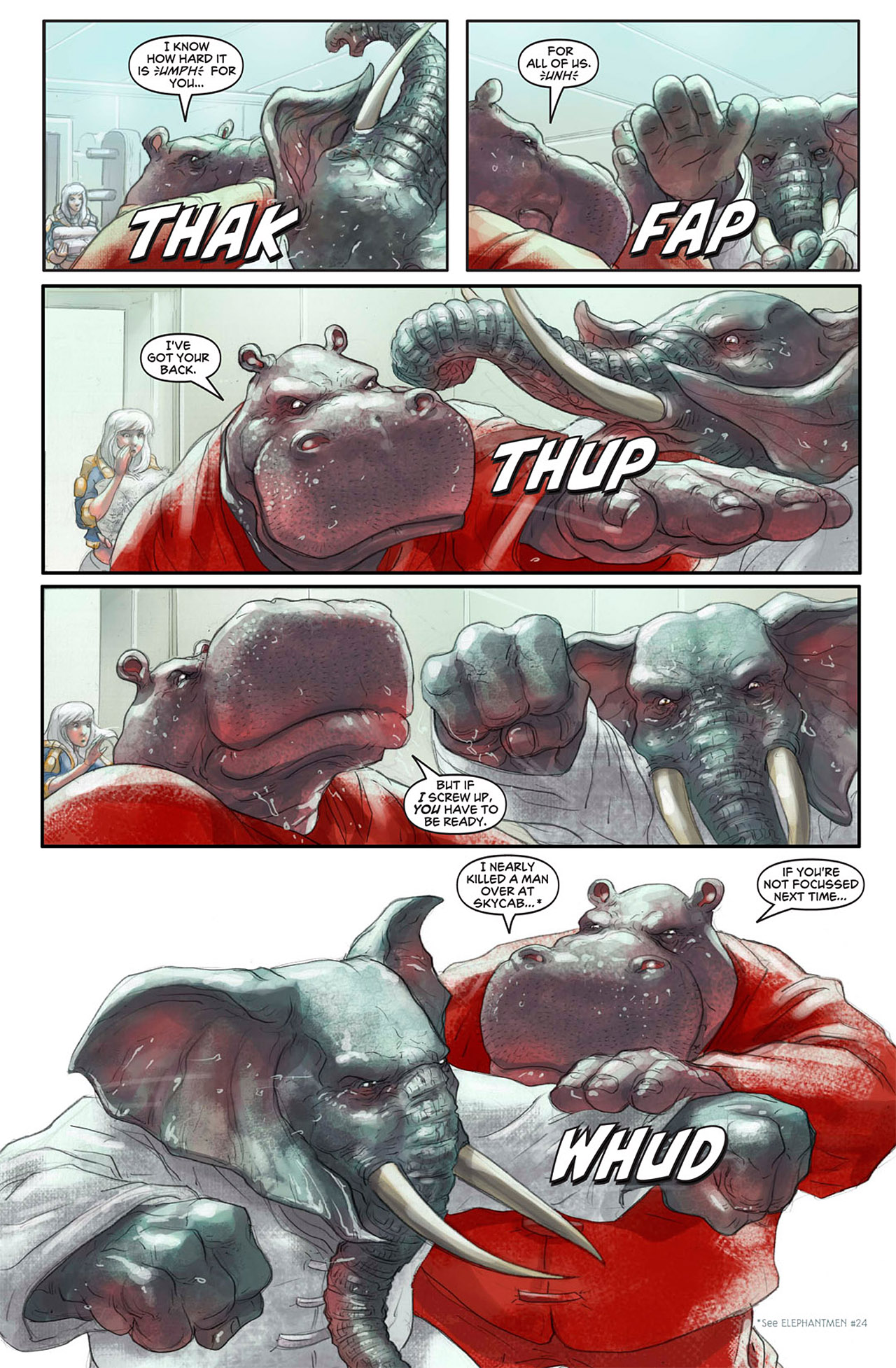 Read online Elephantmen comic -  Issue #37 - 7
