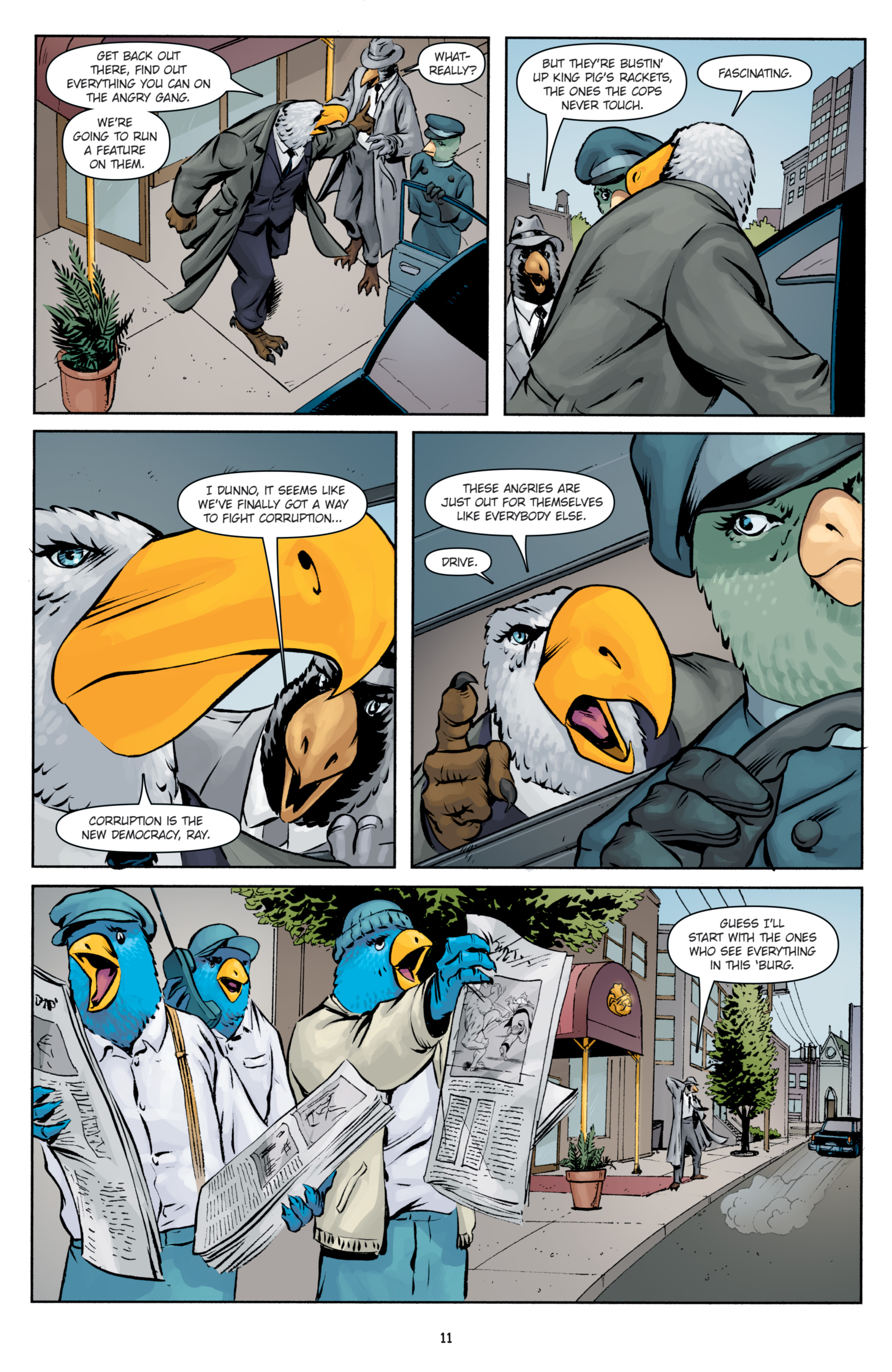 Read online Super Angry Birds comic -  Issue # TPB - 11