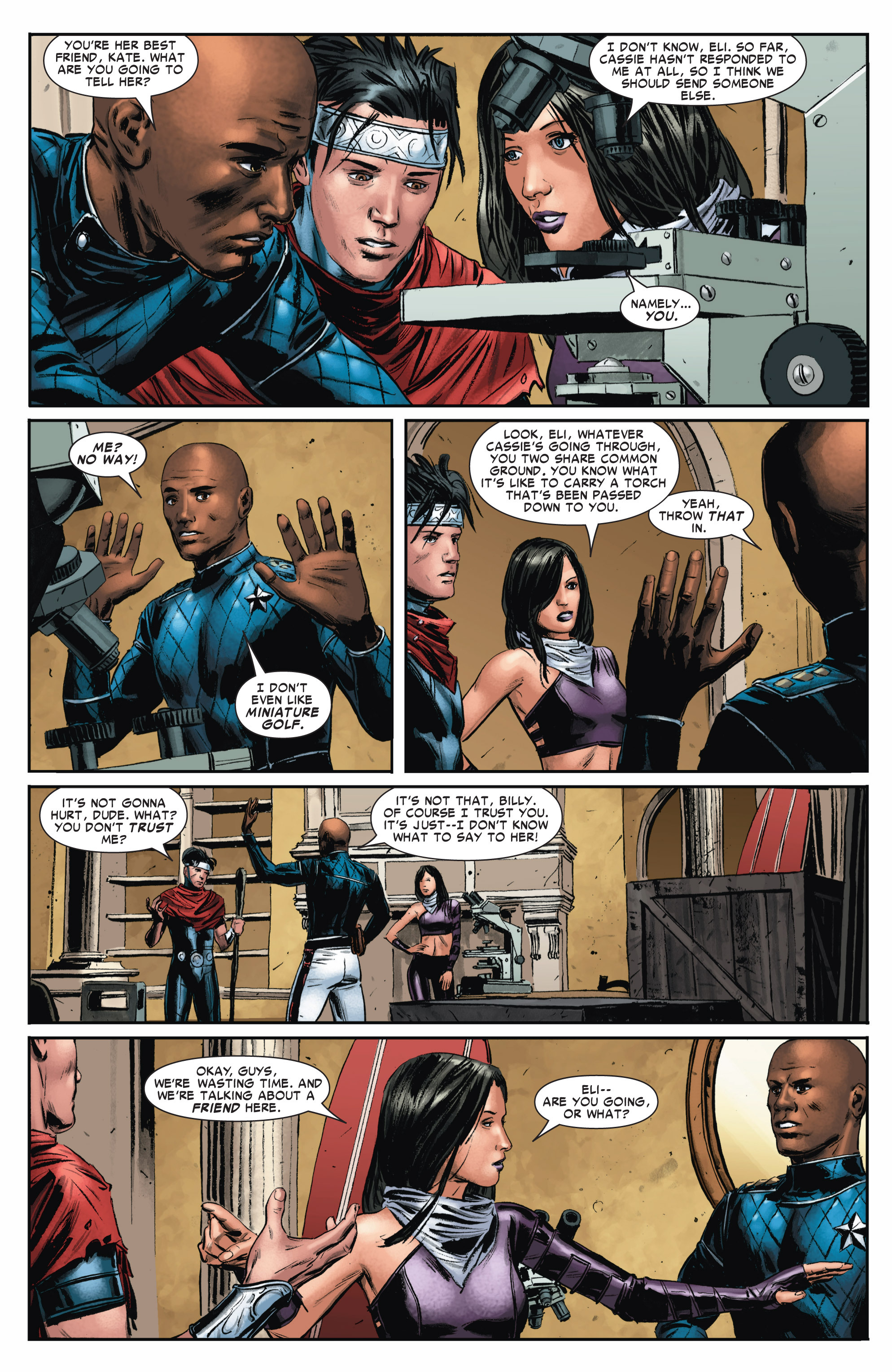 Read online Young Avengers Presents comic -  Issue #5 - 5