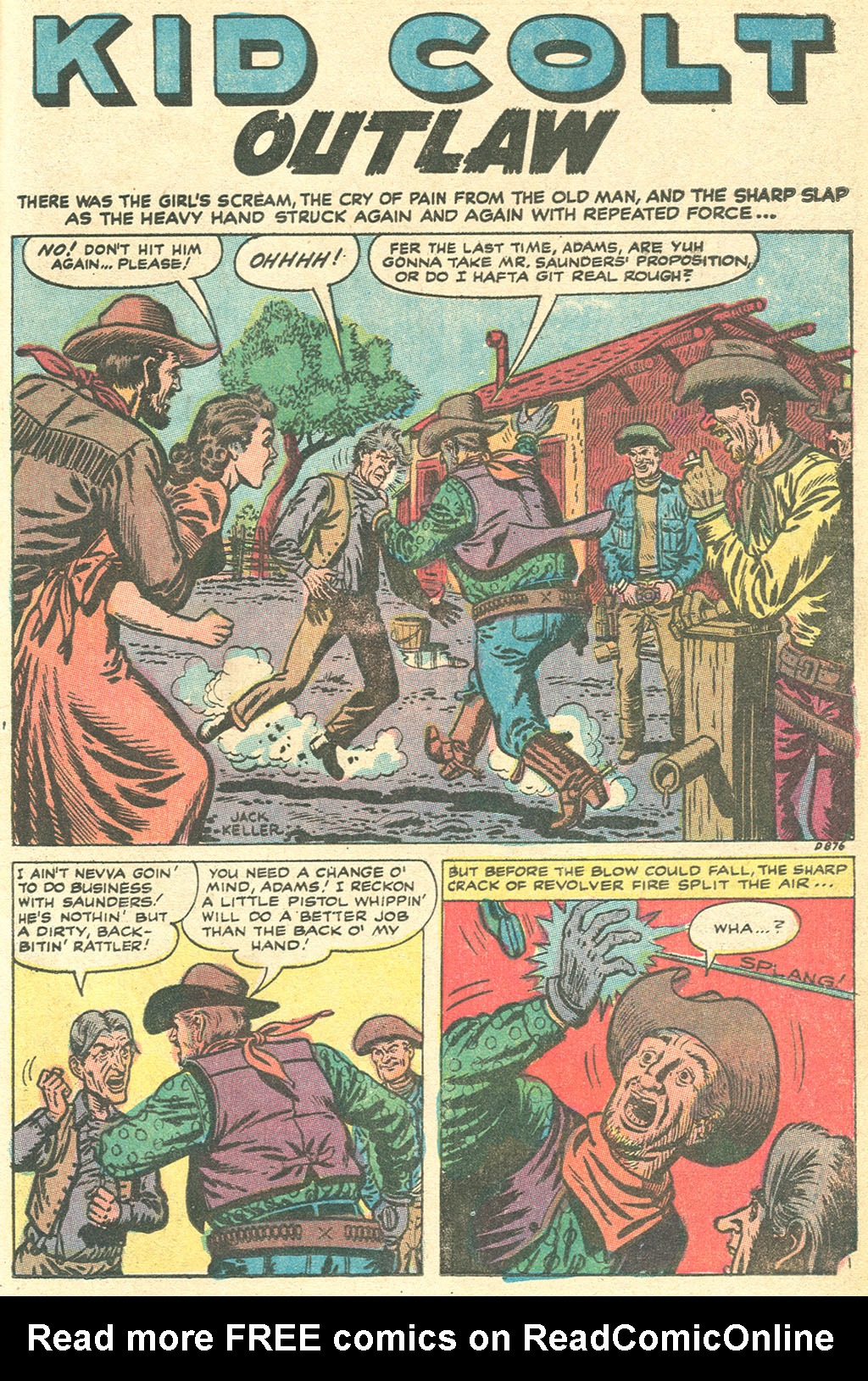 Read online Kid Colt Outlaw comic -  Issue #156 - 7