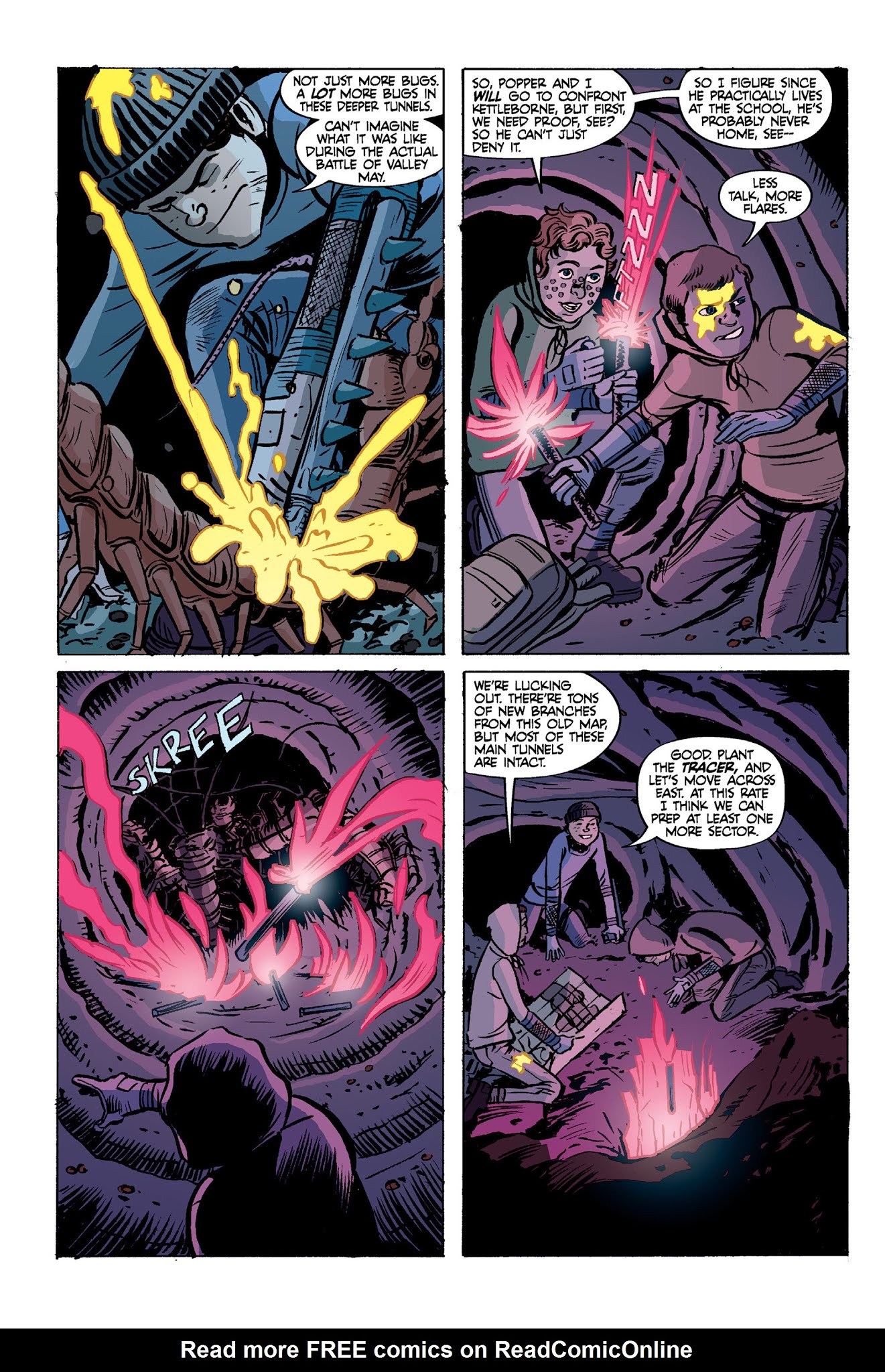 Read online Juice Squeezers: The Great Bug Elevator comic -  Issue # TPB - 70