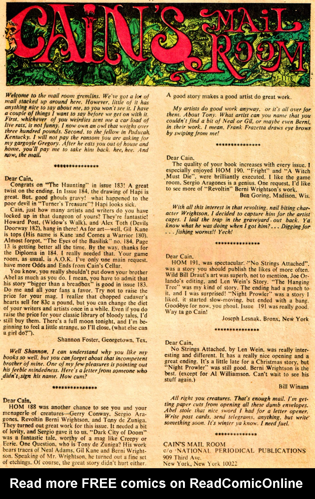 Read online House of Mystery (1951) comic -  Issue #193 - 20