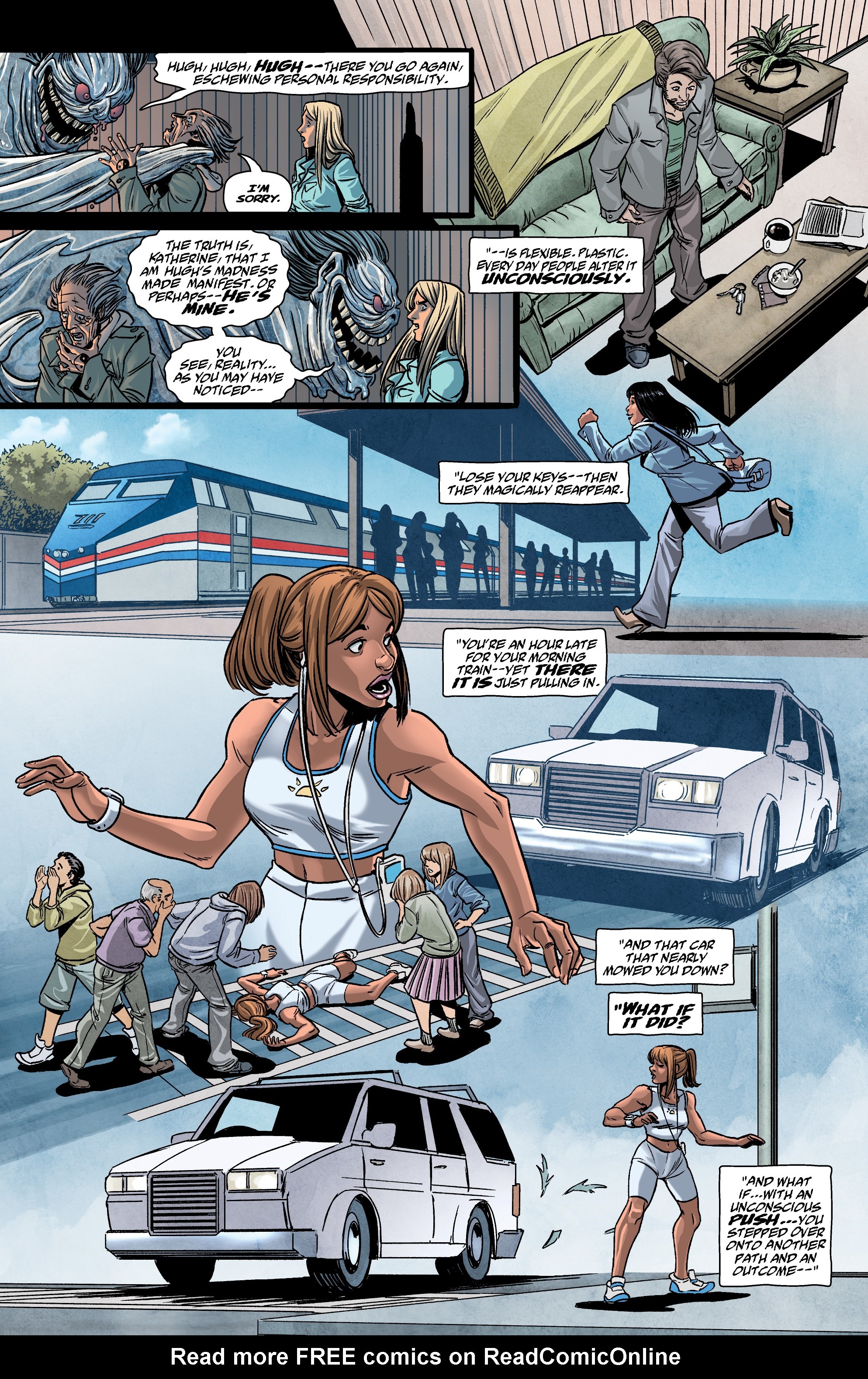 Read online The Girl In The Bay comic -  Issue #4 - 12