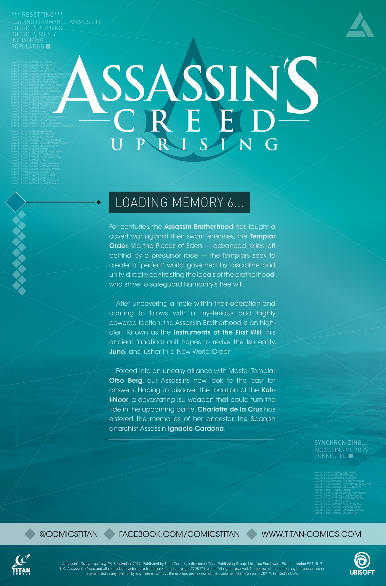 Read online Assassin's Creed: Uprising comic -  Issue #6 - 2