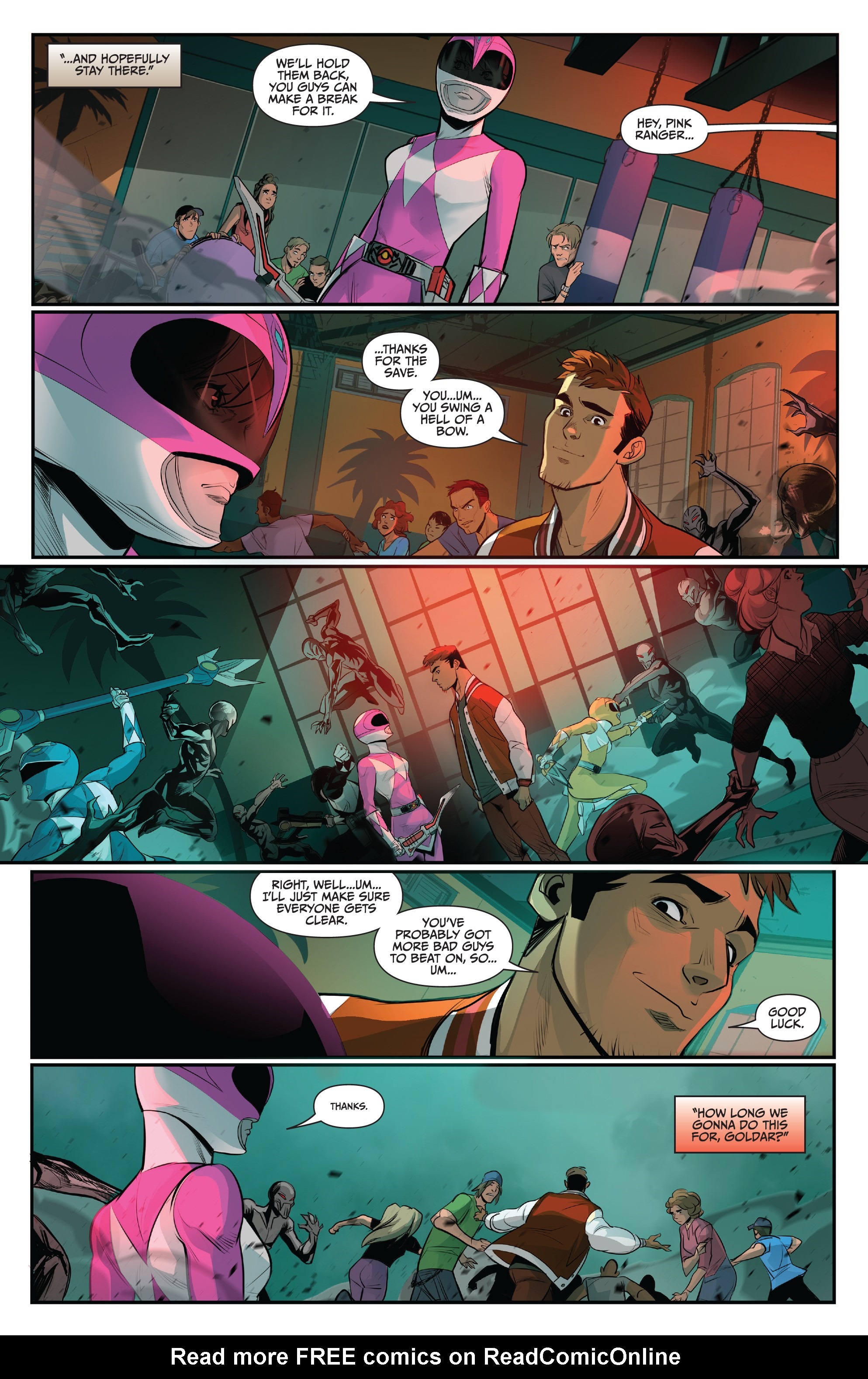 Read online Saban's Go Go Power Rangers comic -  Issue #20 - 16