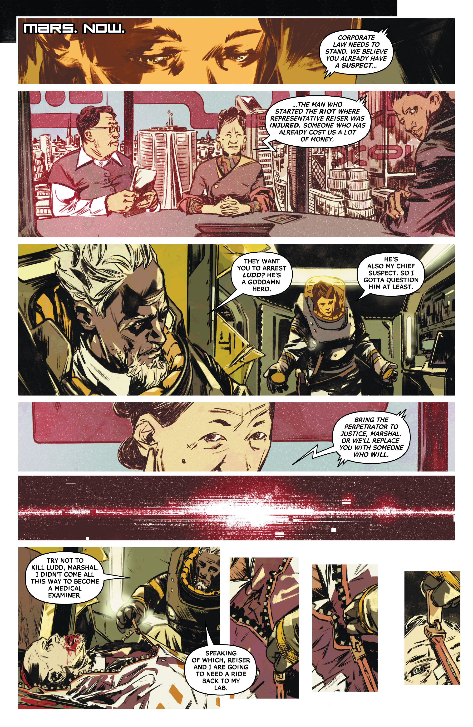 Read online Fear of a Red Planet comic -  Issue #2 - 10