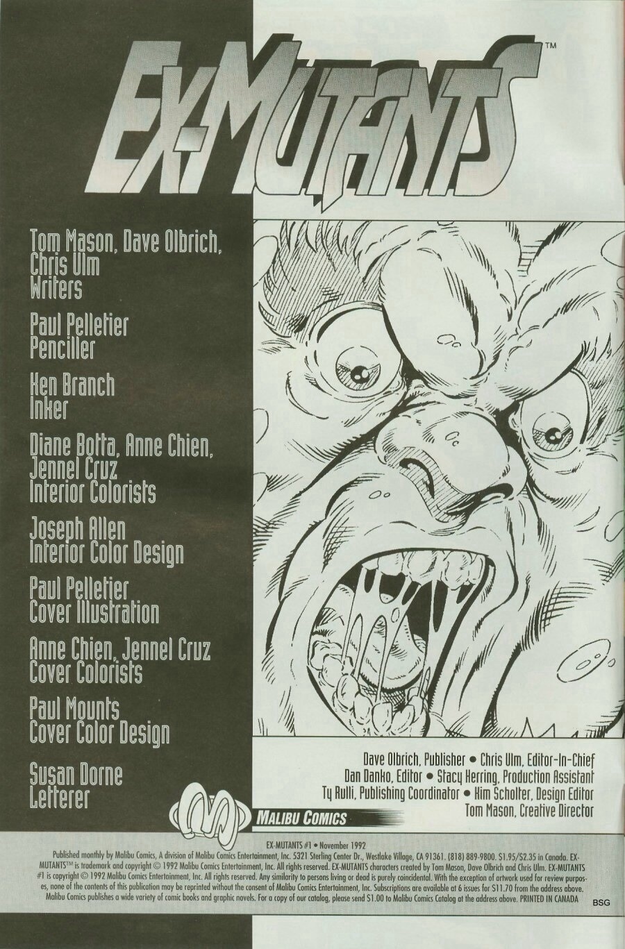 Ex-Mutants Issue #1 #1 - English 2