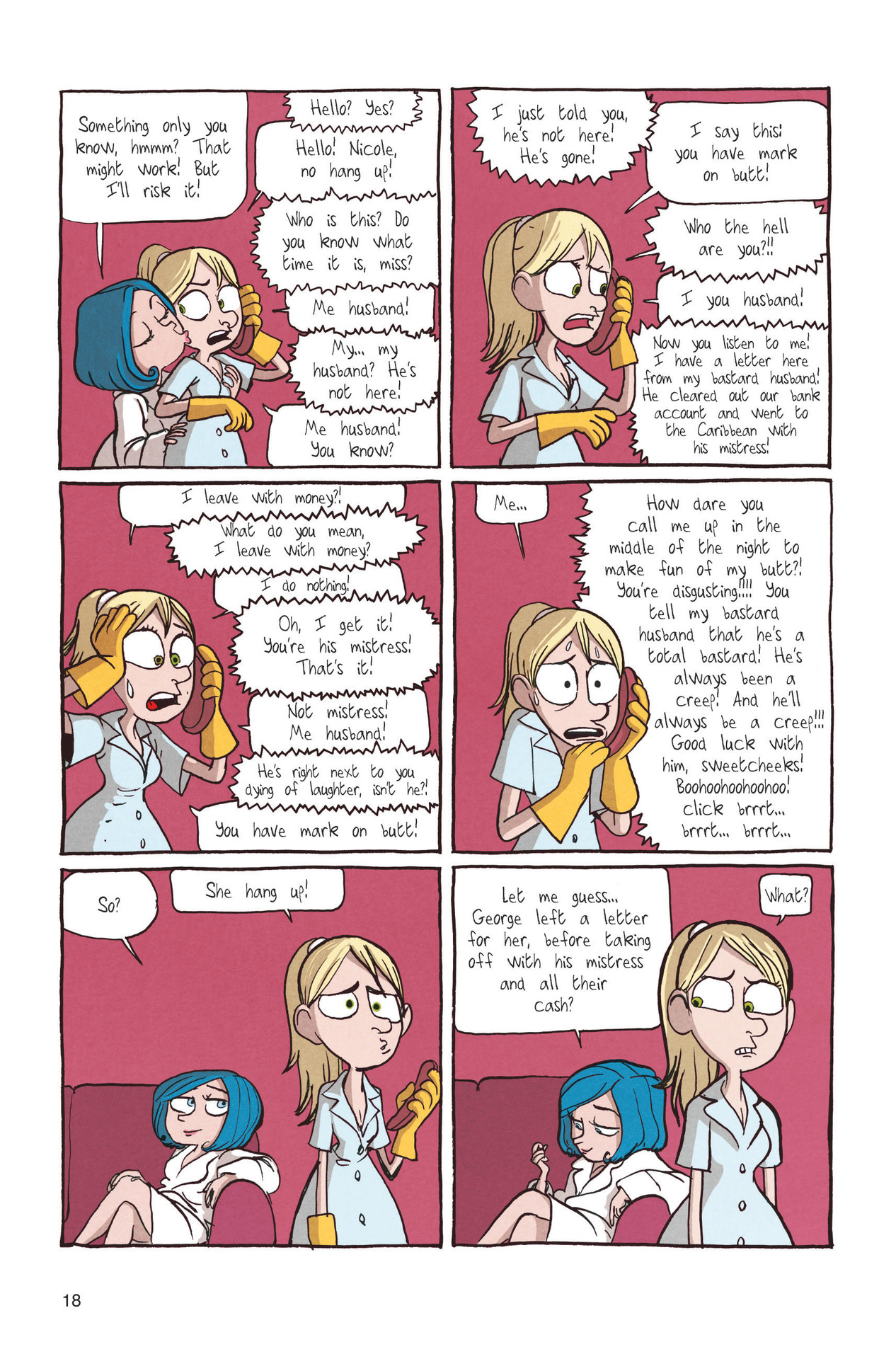 Read online Giselle & Beatrice comic -  Issue # TPB - 18