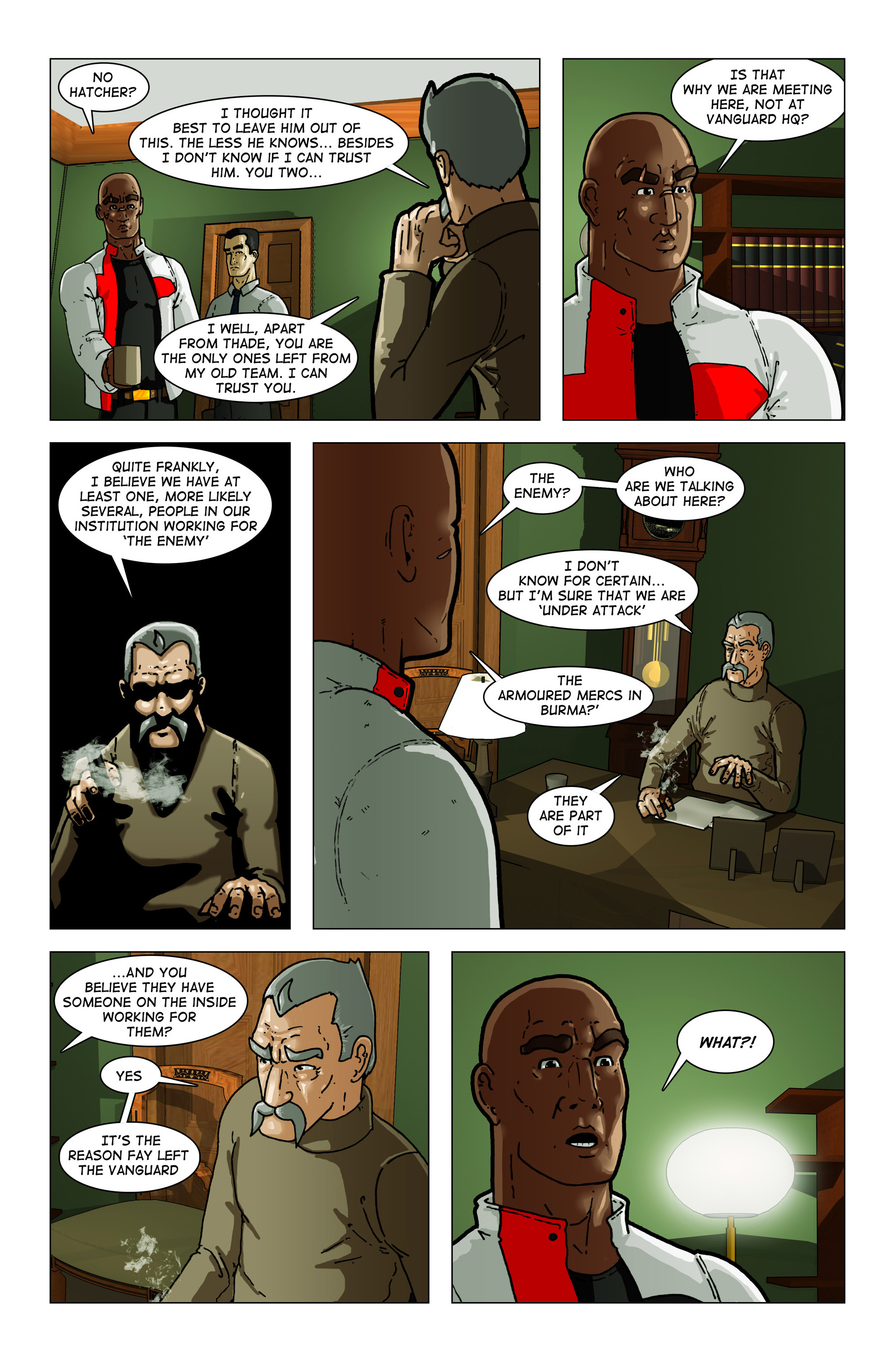 Read online Vanguard (2015) comic -  Issue #4 - 32
