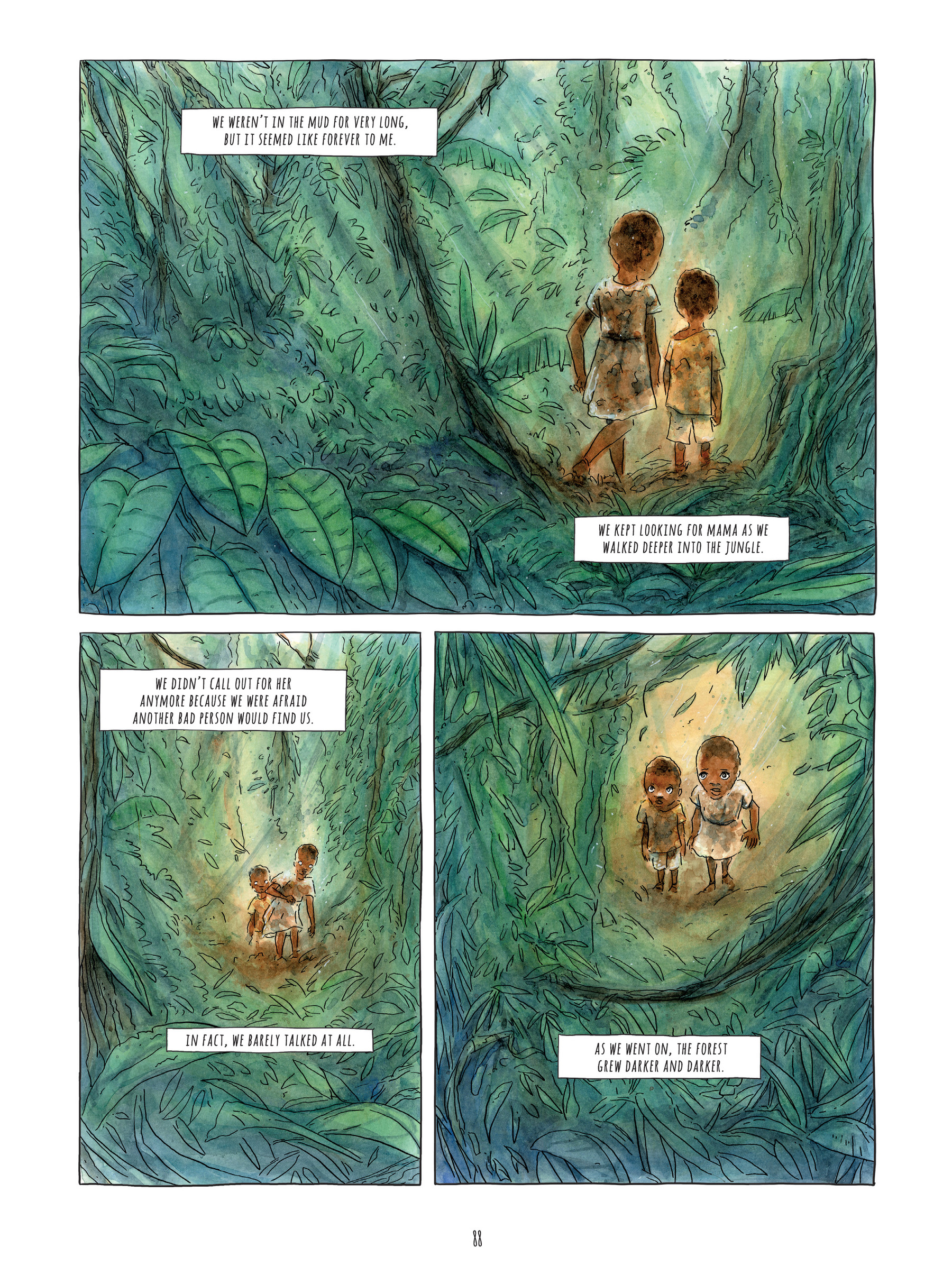 Read online Alice on the Run: One Child's Journey Through the Rwandan Civil War comic -  Issue # TPB - 87