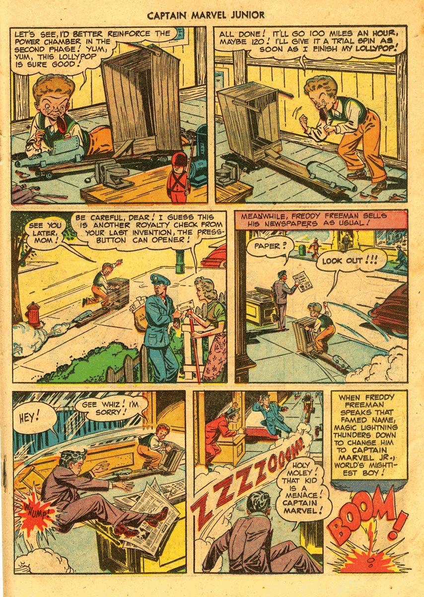 Read online Captain Marvel, Jr. comic -  Issue #72 - 21