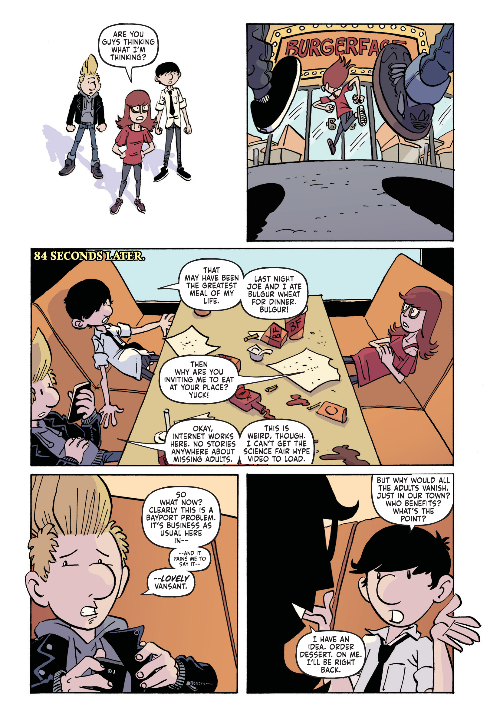 Read online Nancy Drew & the Hardy Boys: The Mystery of the Missing Adults! comic -  Issue # TPB - 35