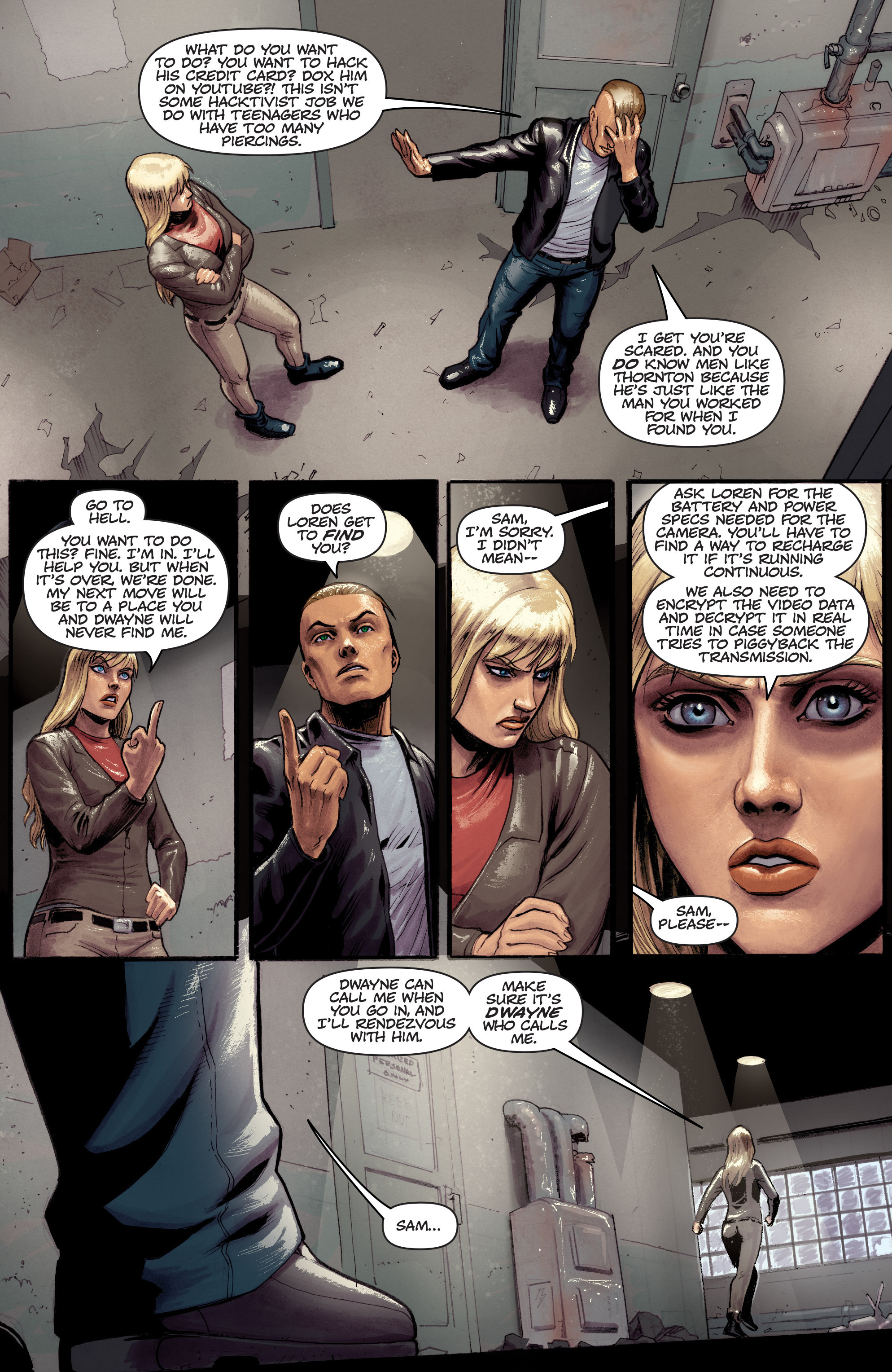 Read online Eden's Fall comic -  Issue #1 - 9