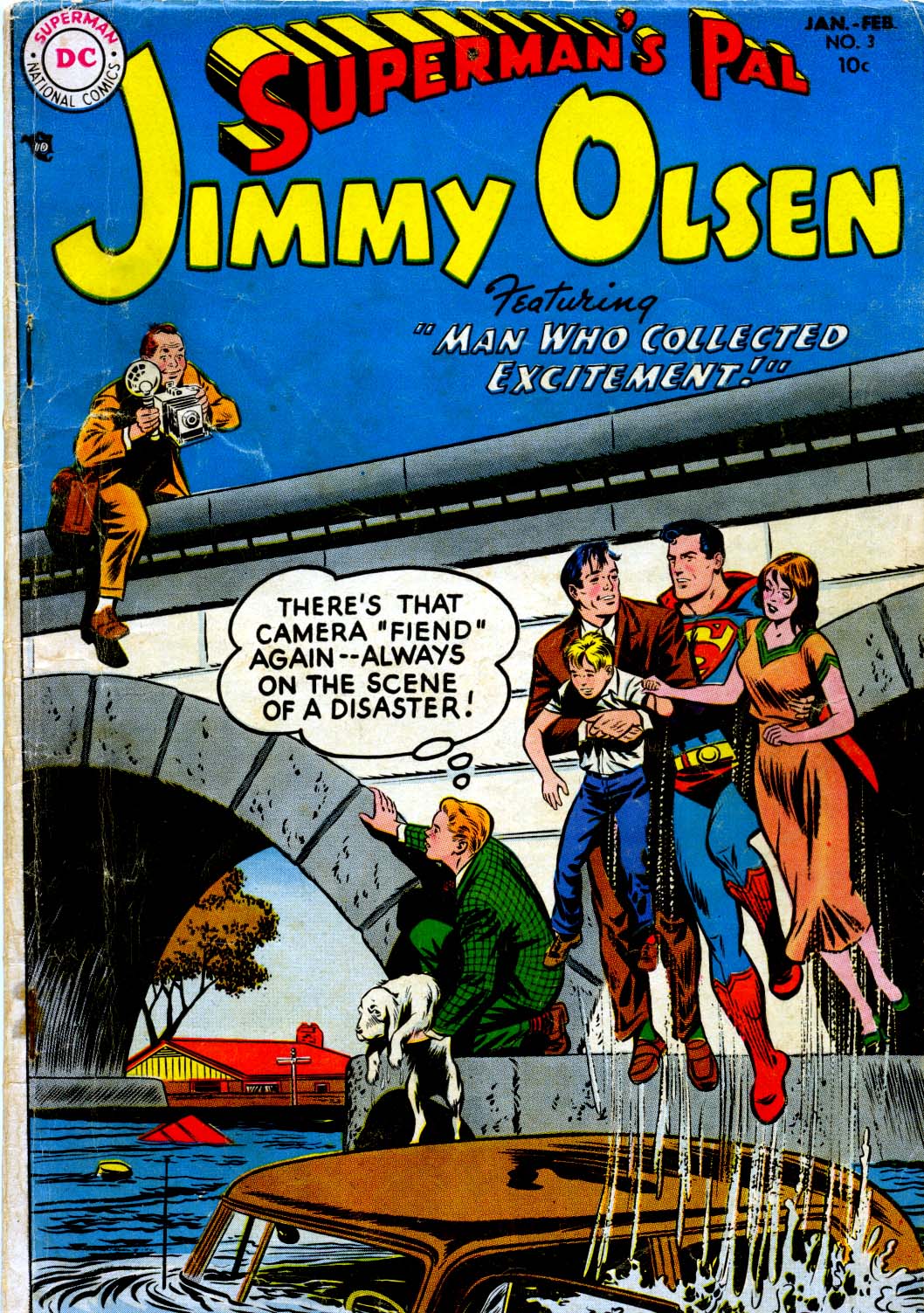 Read online Superman's Pal Jimmy Olsen comic -  Issue #3 - 1