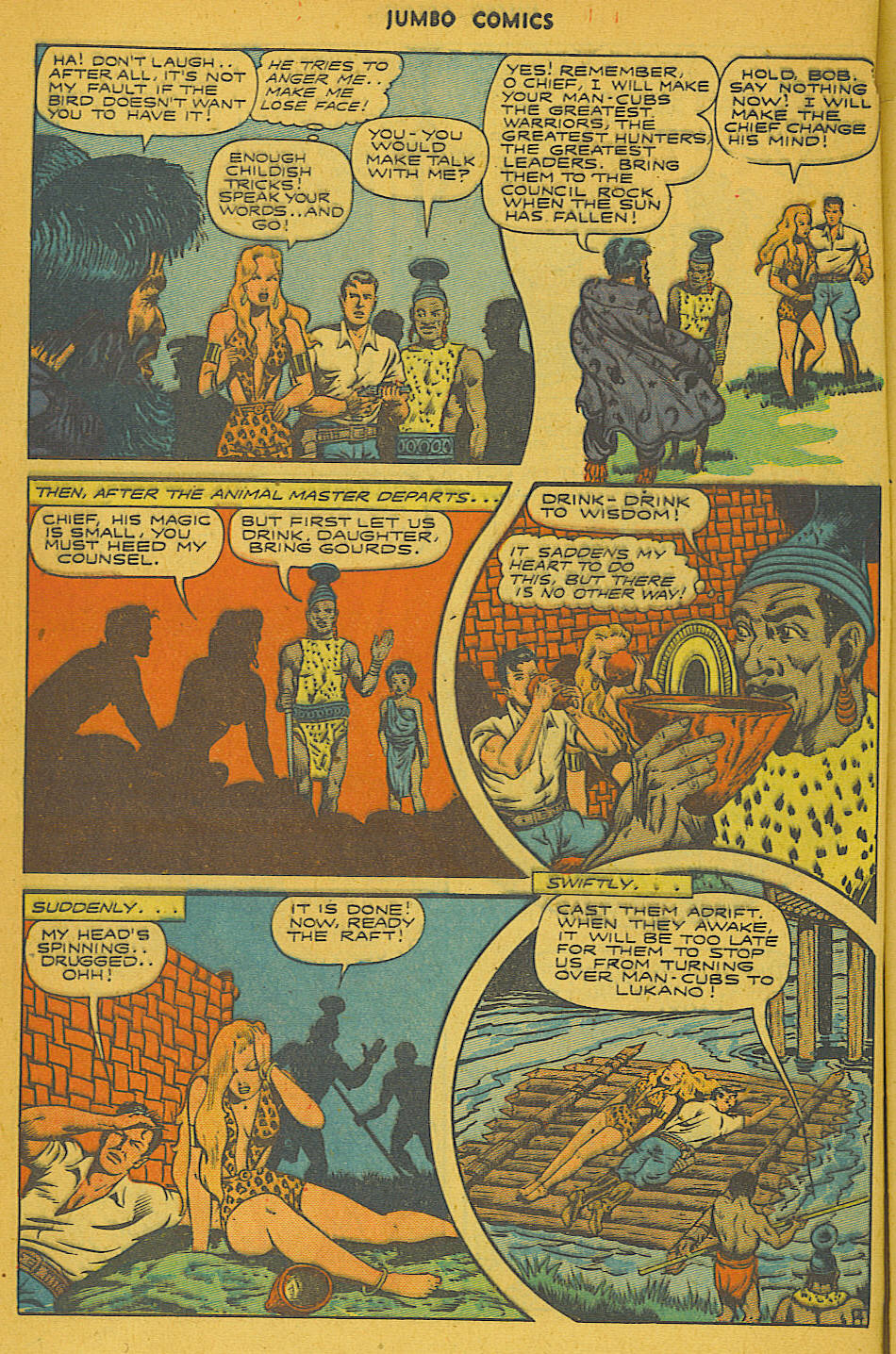 Read online Jumbo Comics comic -  Issue #78 - 6