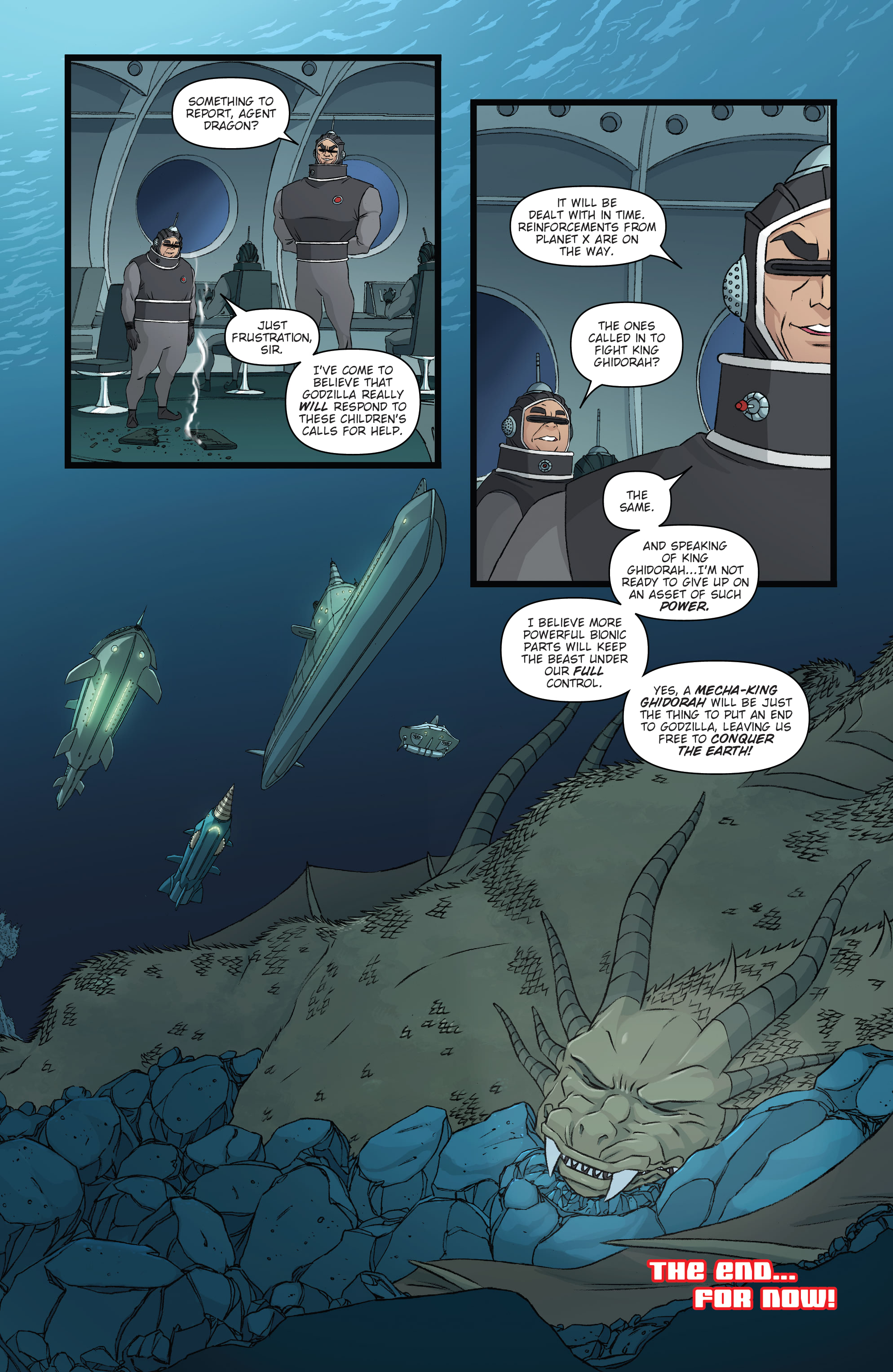 Read online Godzilla: Monsters & Protectors - All Hail the King! comic -  Issue #5 - 22