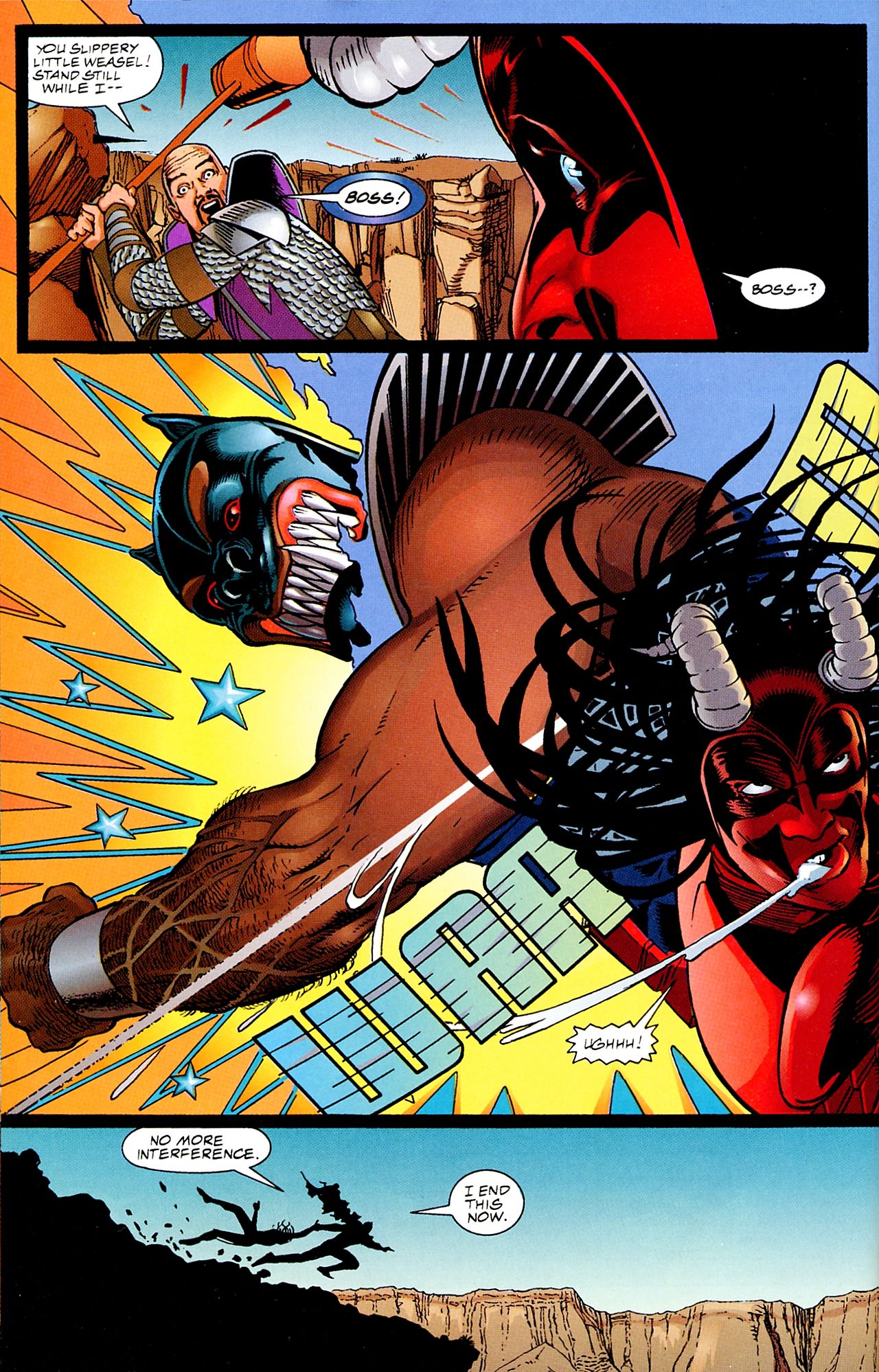 Read online Strikeback! (1994) comic -  Issue #3 - 17