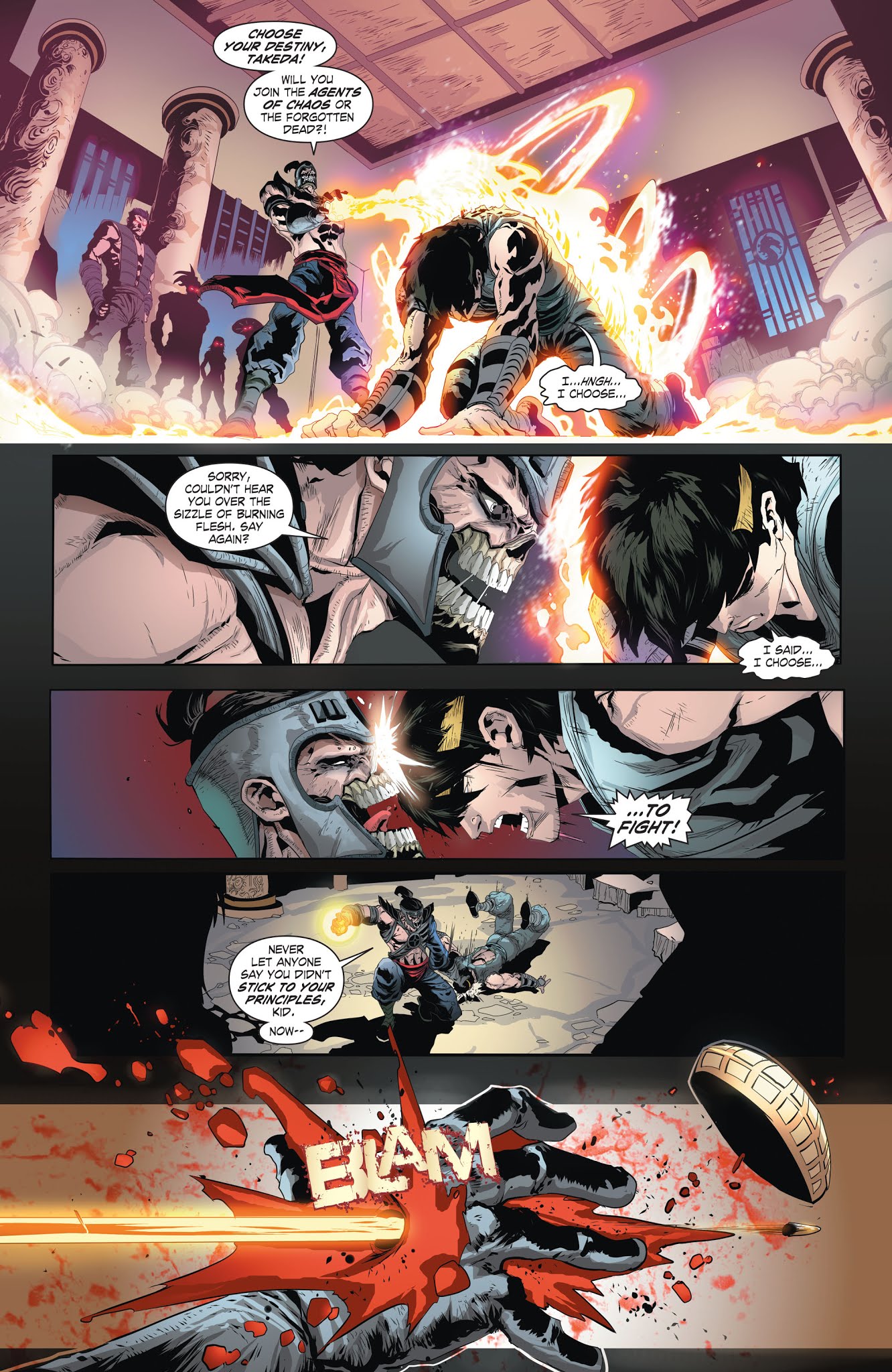 Read online Mortal Kombat X [I] comic -  Issue # _TPB 3 - 80