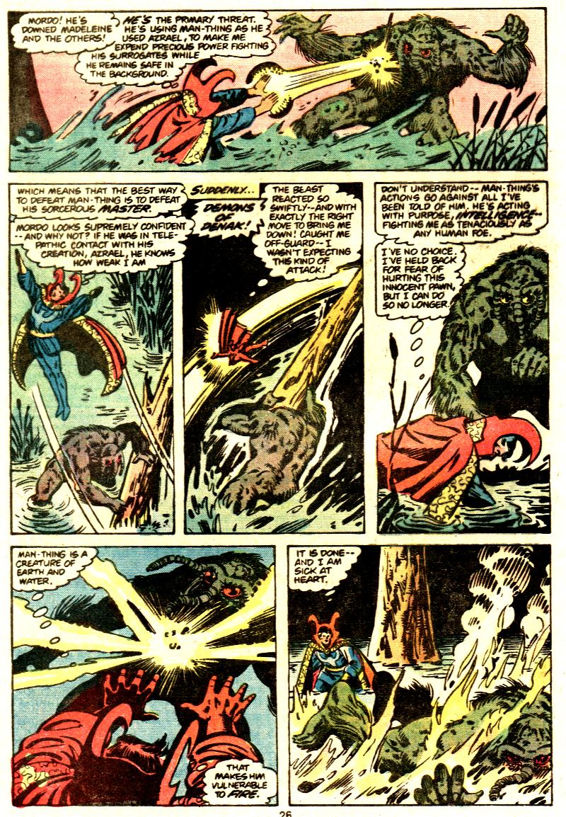 Read online Man-Thing (1979) comic -  Issue #4 - 16