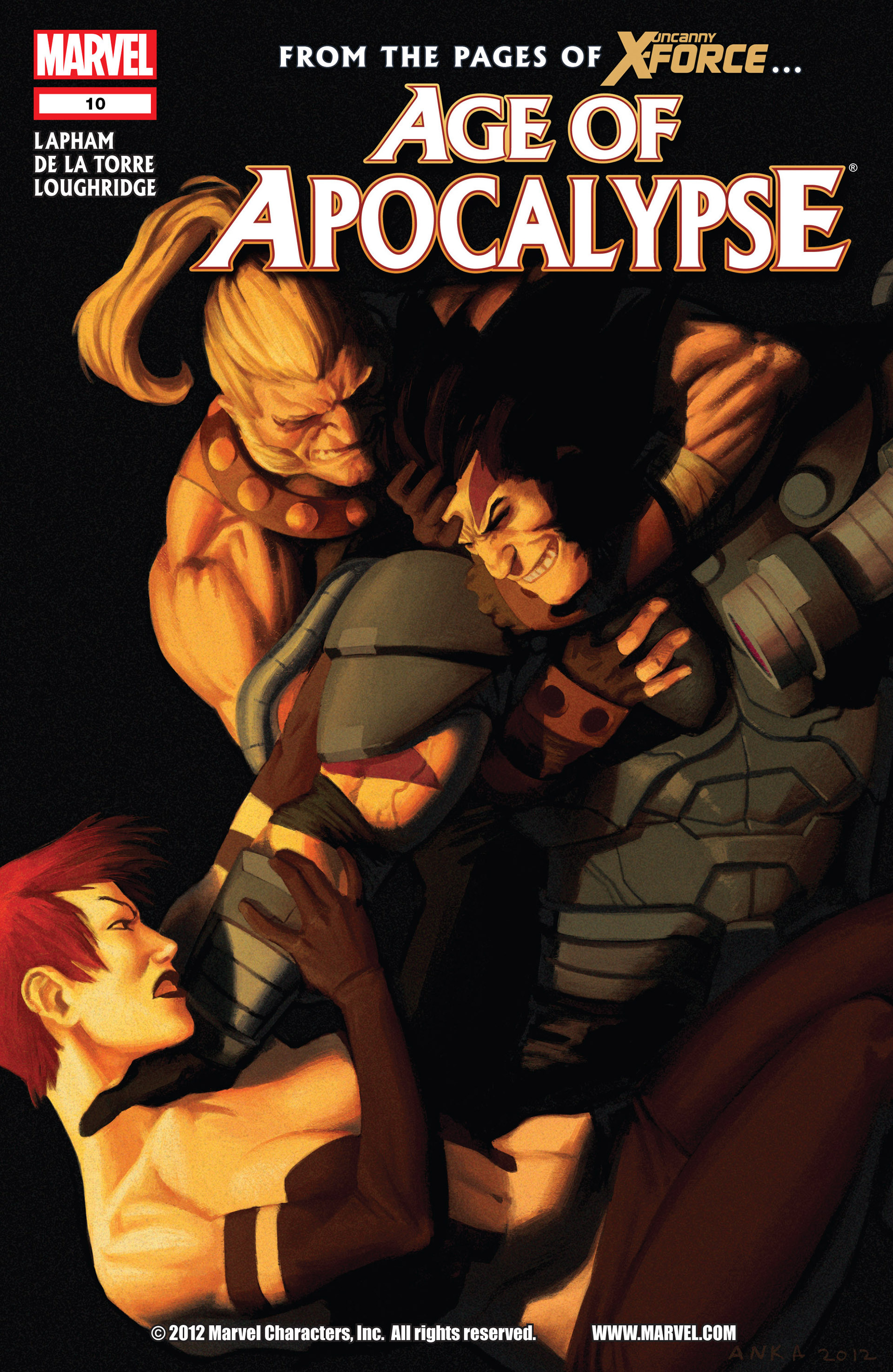 Read online Age of Apocalypse (2012) comic -  Issue #10 - 1