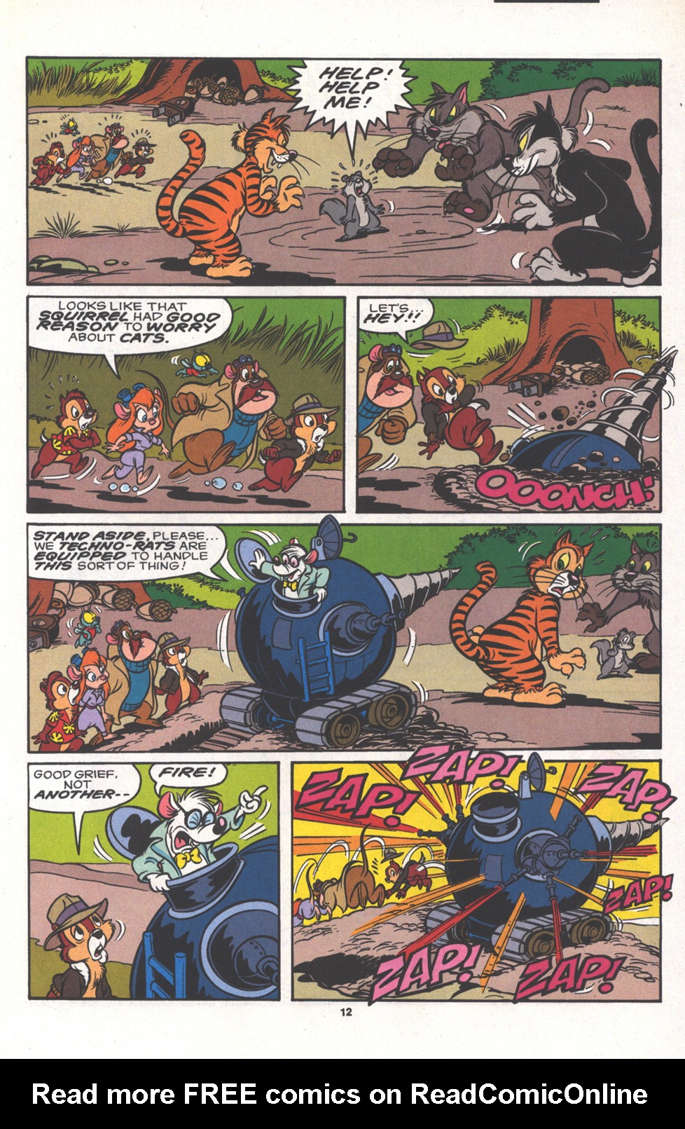 Read online Disney's Chip 'N Dale Rescue Rangers comic -  Issue #15 - 17