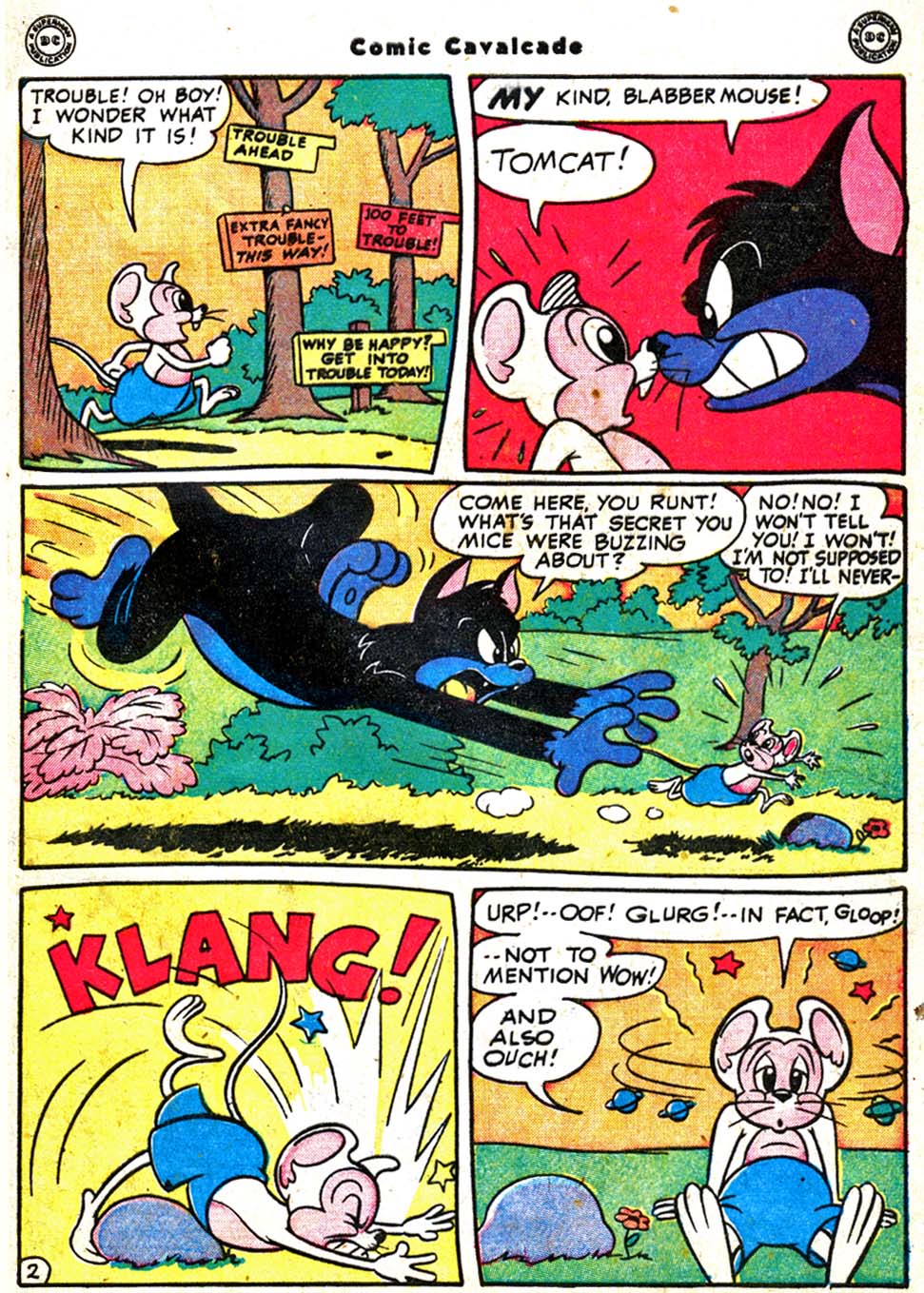 Read online Comic Cavalcade comic -  Issue #31 - 13