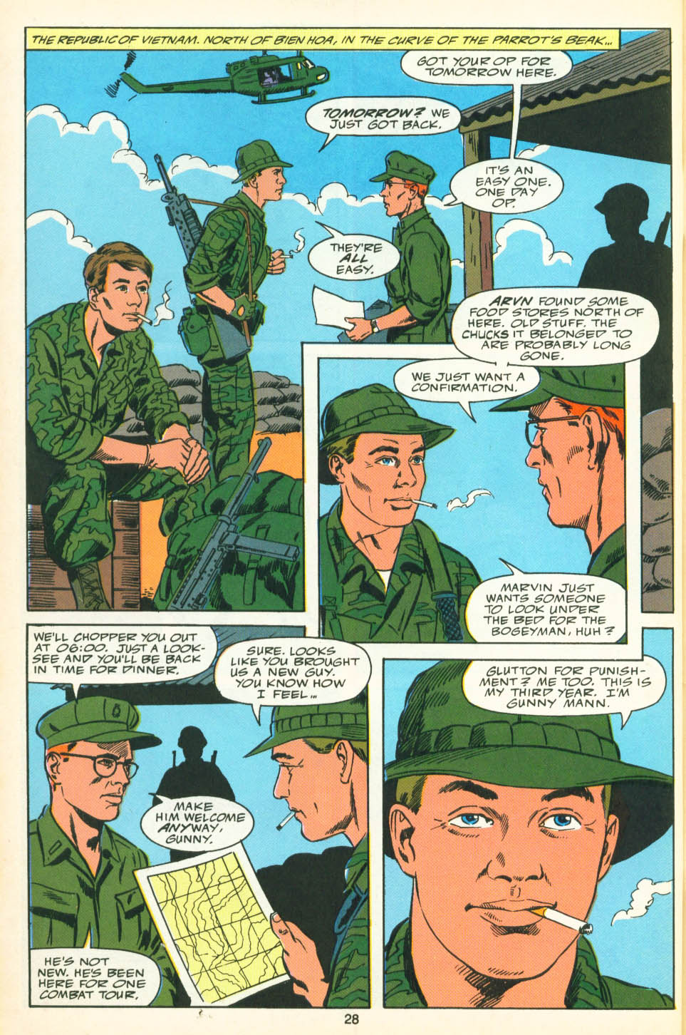 Read online The 'Nam comic -  Issue #54 - 22