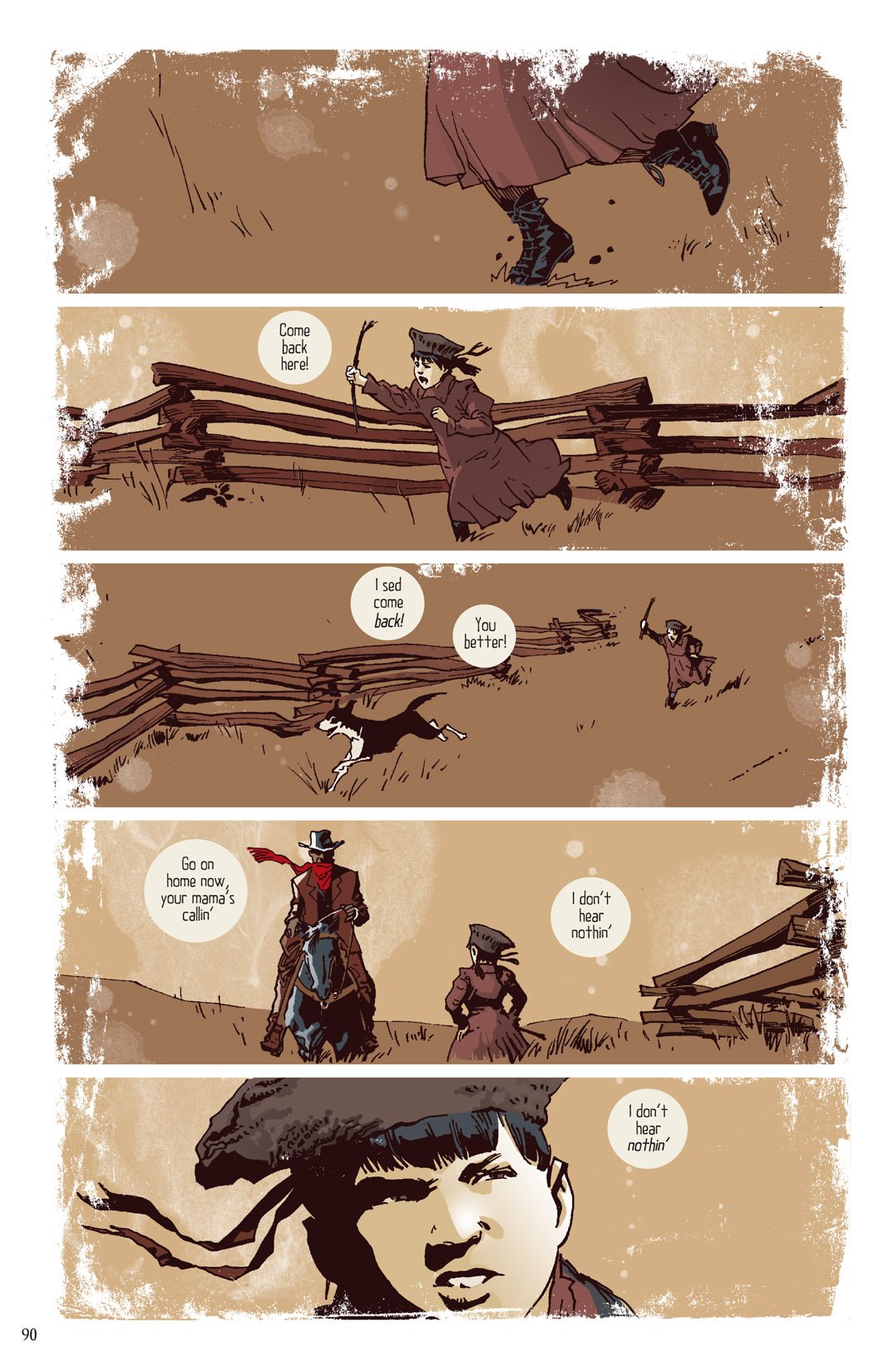 Read online Outlaw Territory comic -  Issue # TPB 2 (Part 1) - 90