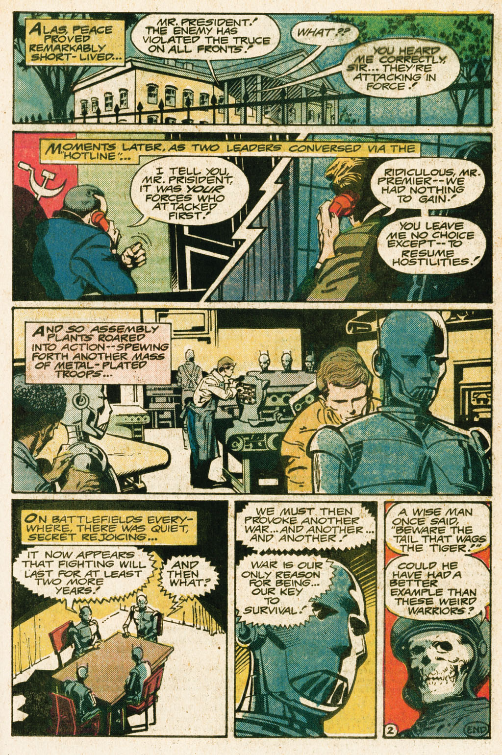 Read online Weird War Tales (1971) comic -  Issue #109 - 21
