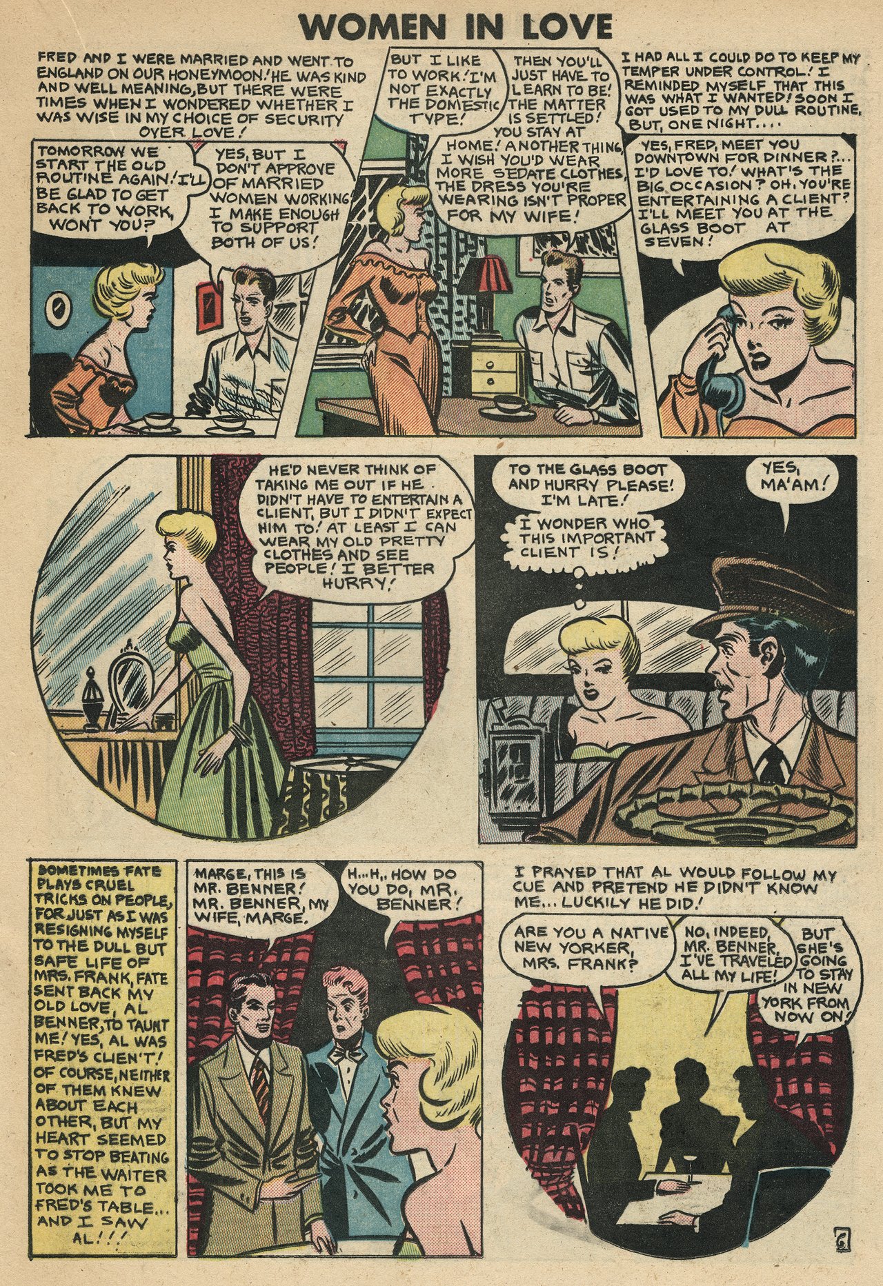 Read online Women In Love comic -  Issue #3 - 17