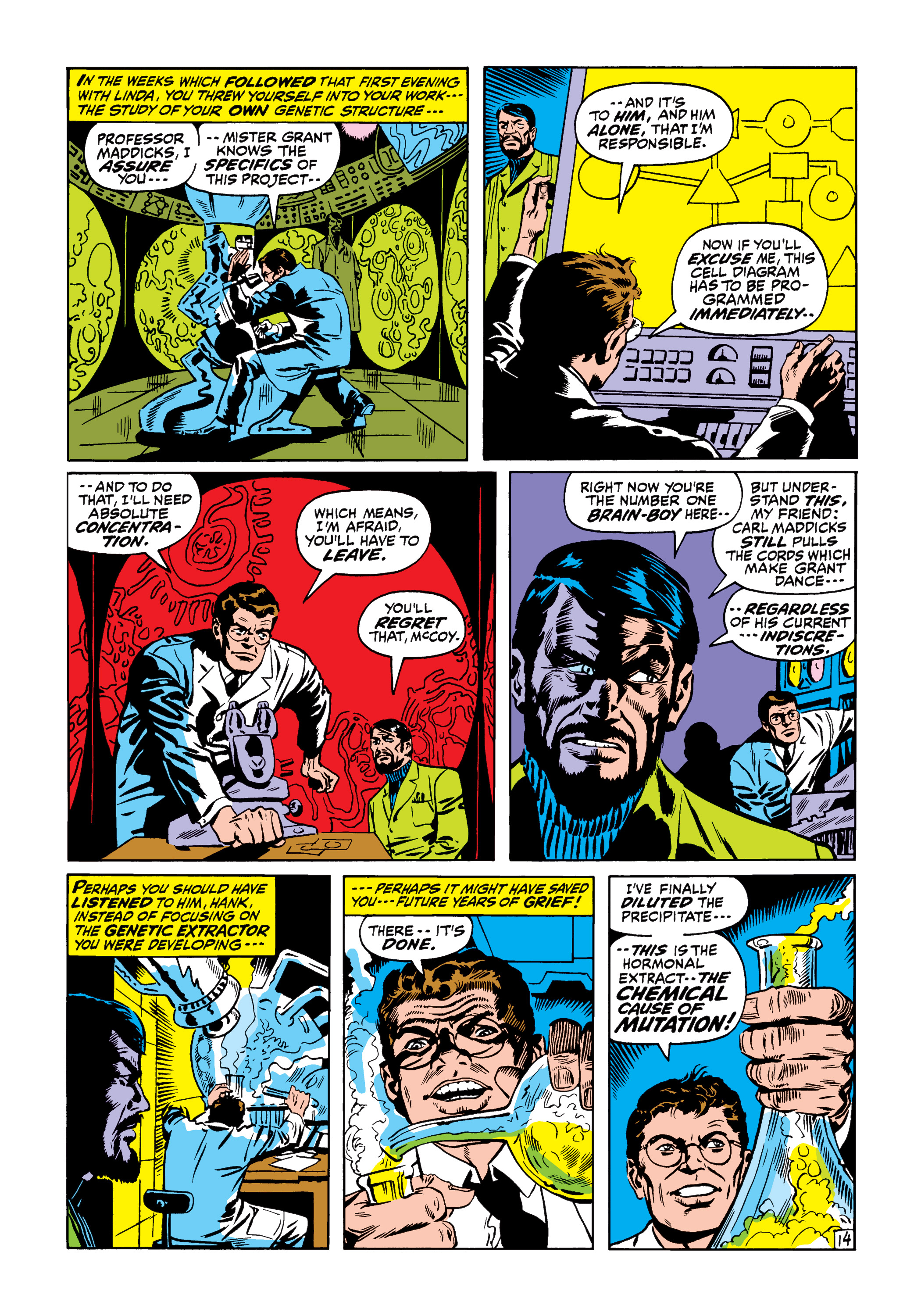Read online Marvel Masterworks: The X-Men comic -  Issue # TPB 7 (Part 1) - 63