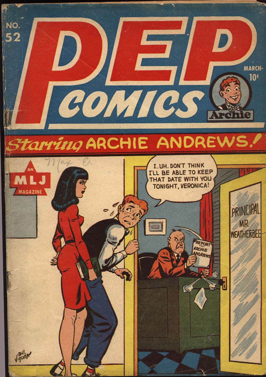 Read online Pep Comics comic -  Issue #52 - 1