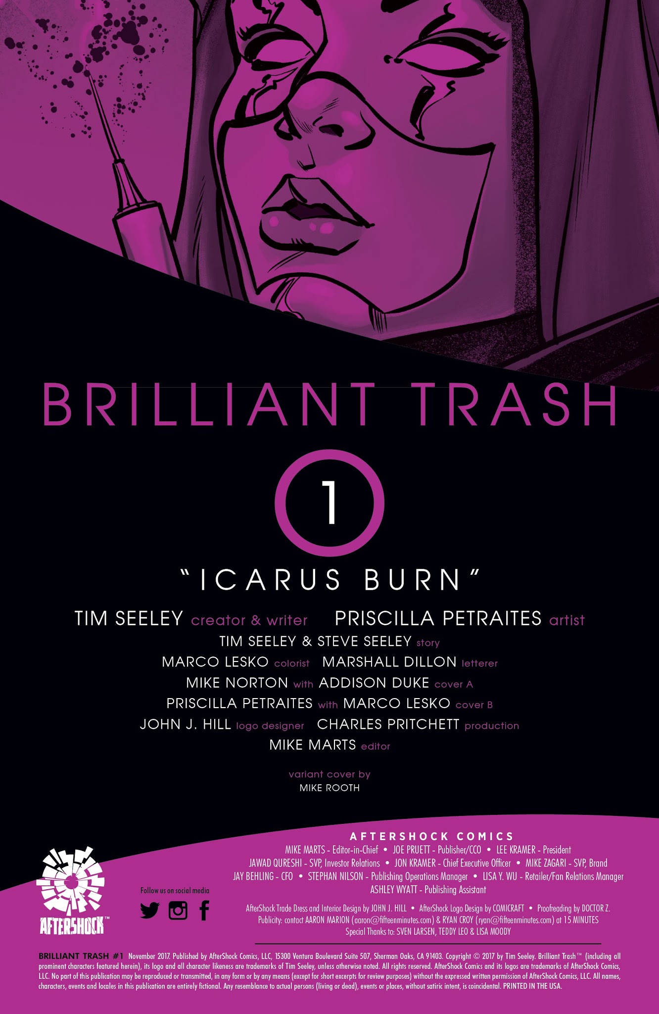 Read online Brilliant Trash comic -  Issue #1 - 2