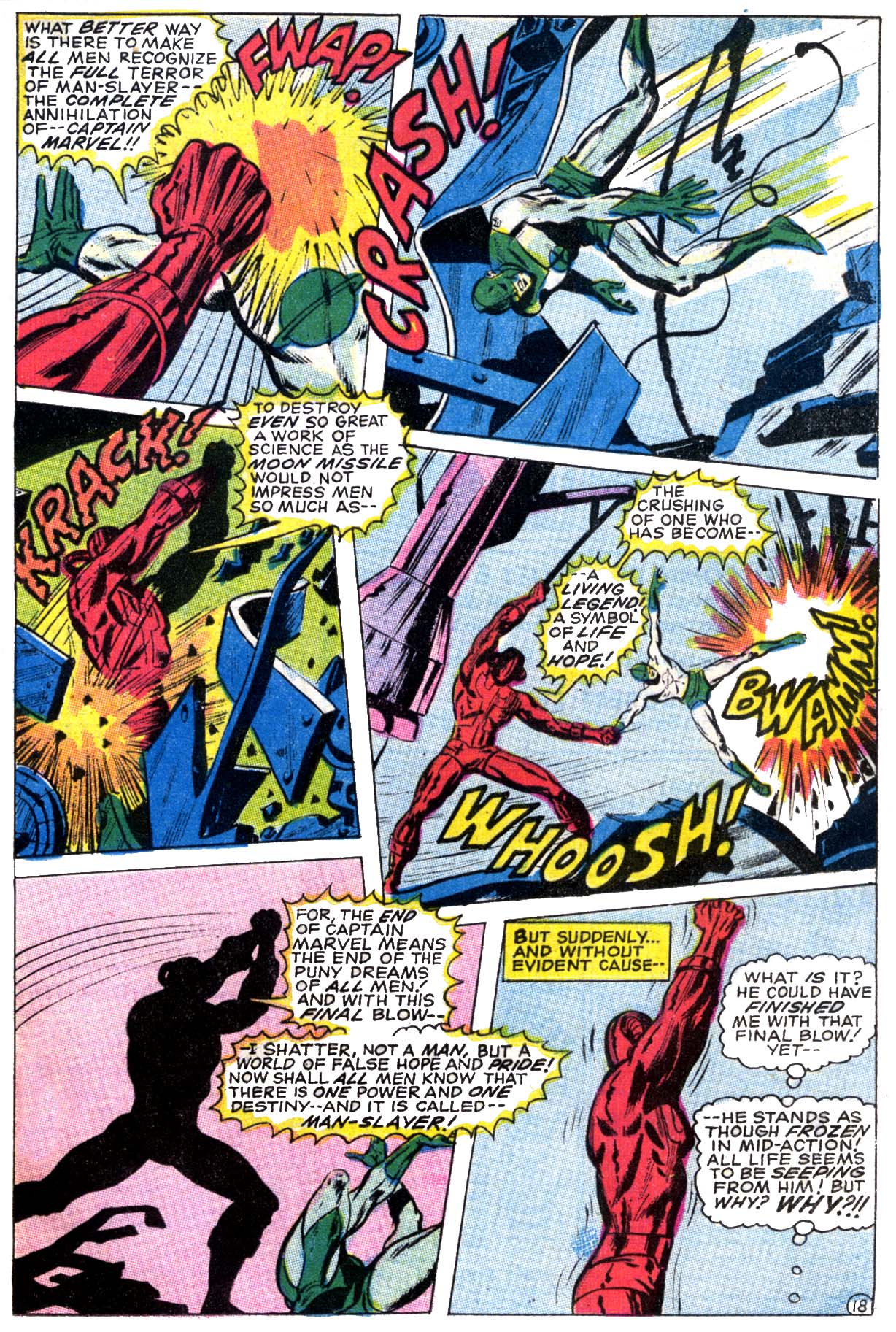 Read online Captain Marvel (1968) comic -  Issue #12 - 19