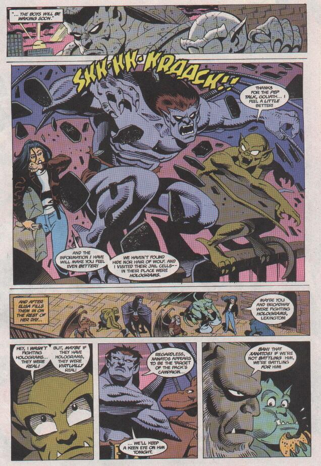 Read online Gargoyles (1995) comic -  Issue #8 - Terror In Times Square - 13