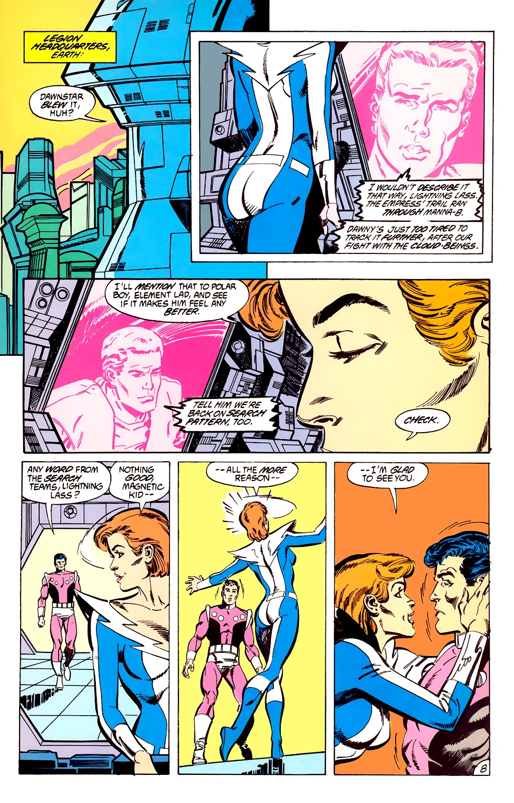 Legion of Super-Heroes (1984) issue 56 - Page 9