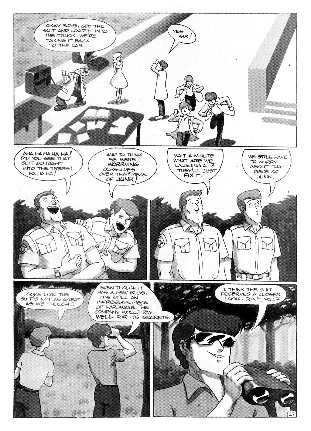 Read online Metal Bikini (1990) comic -  Issue #1 - 29