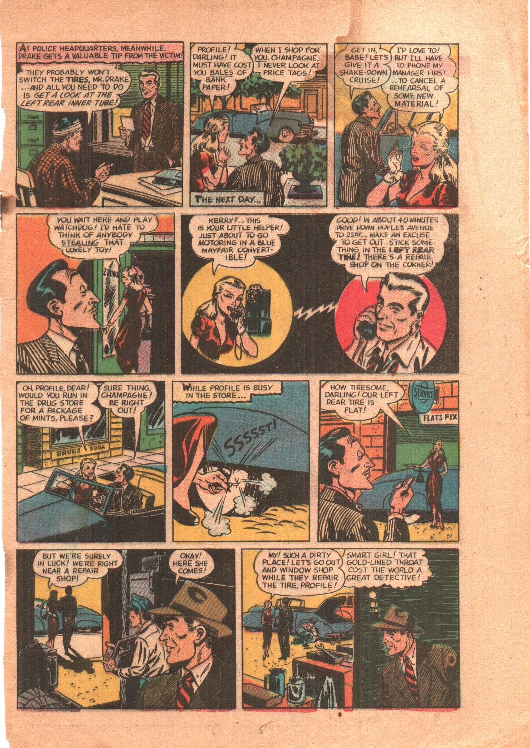 Read online Kerry Drake Detective Cases comic -  Issue #26 - 4