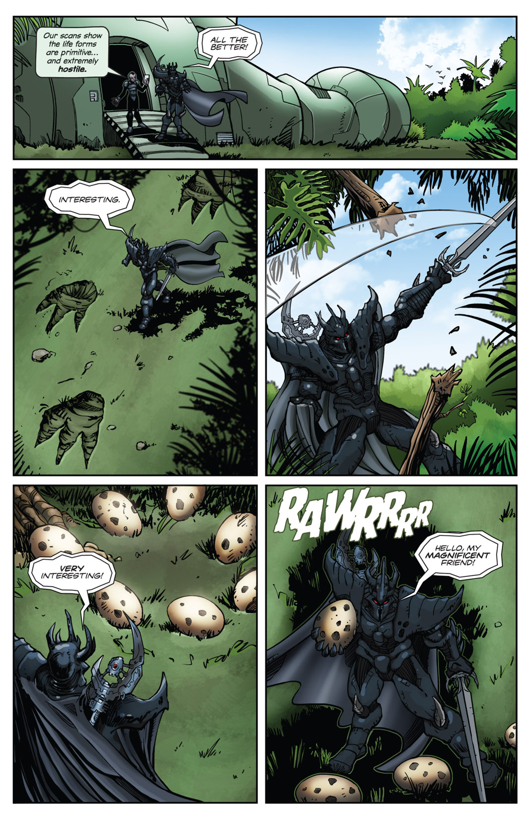 Read online Jurassic StrikeForce 5 comic -  Issue # _TPB - 74