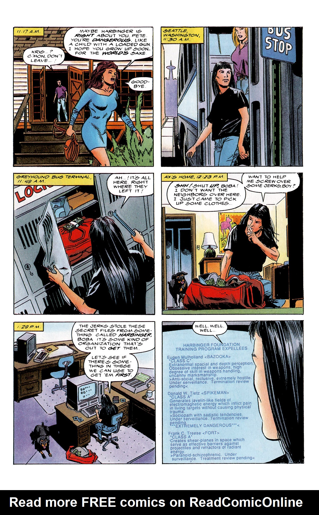 Read online Harbinger (1992) comic -  Issue #4 - 9