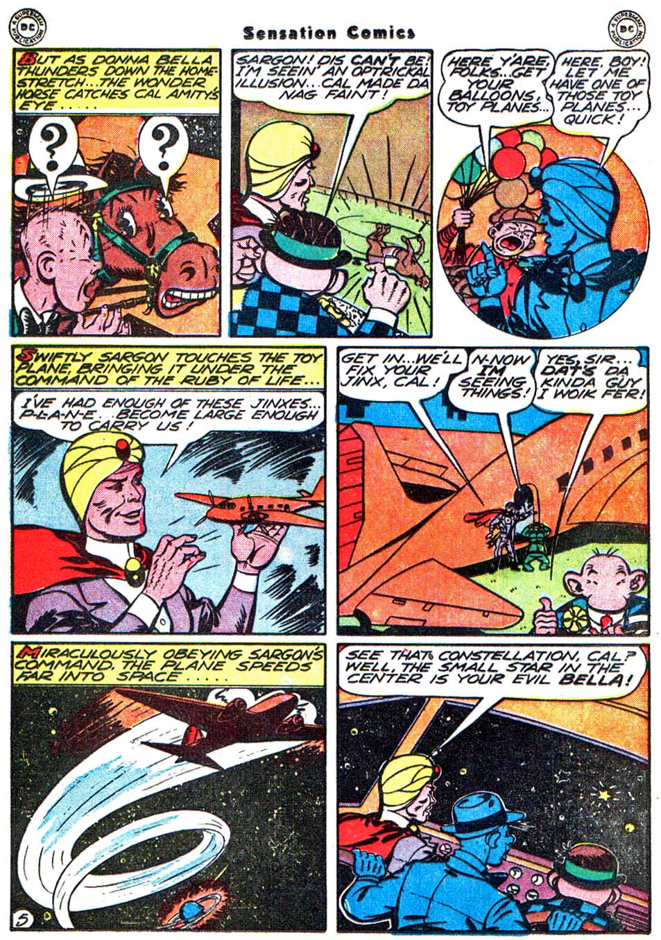 Read online Sensation (Mystery) Comics comic -  Issue #54 - 29