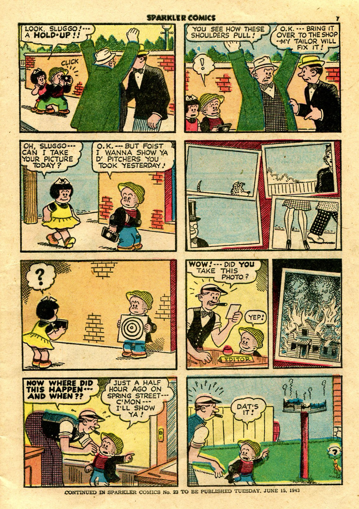 Read online Sparkler Comics comic -  Issue #22 - 9