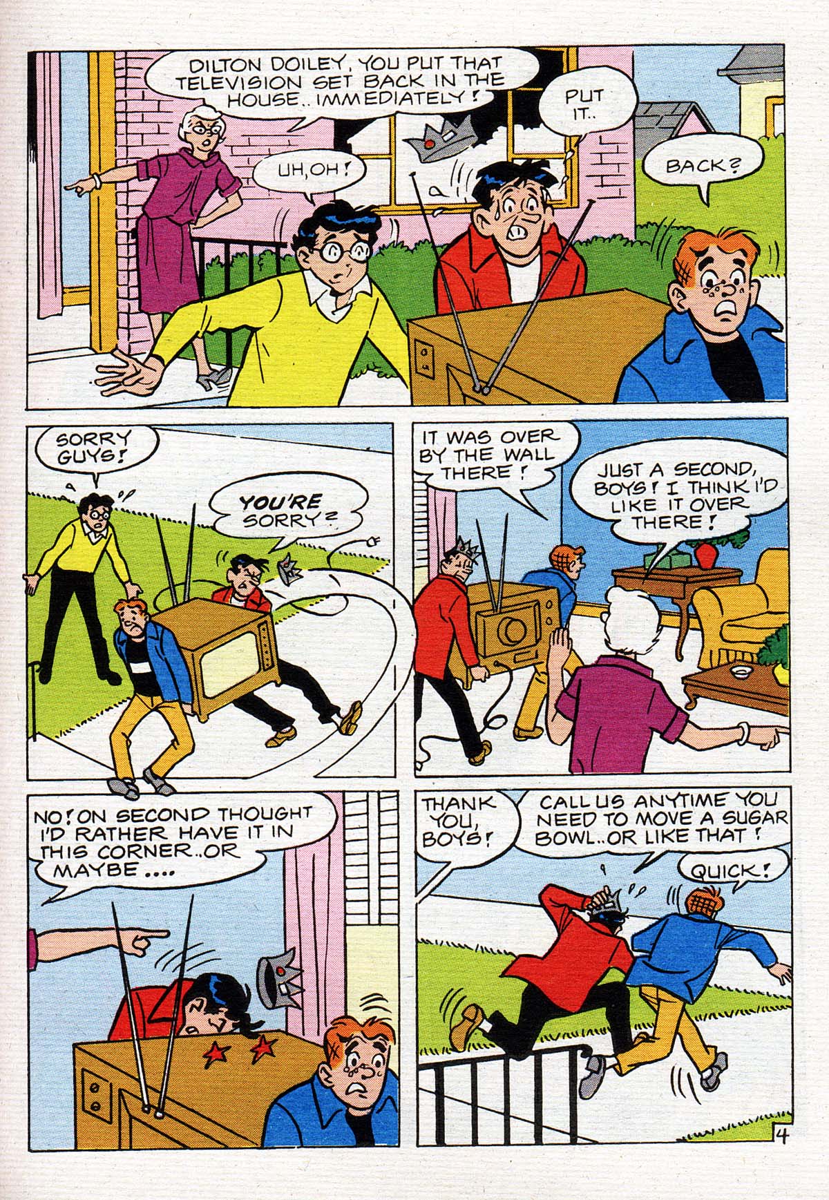 Read online Jughead's Double Digest Magazine comic -  Issue #94 - 110