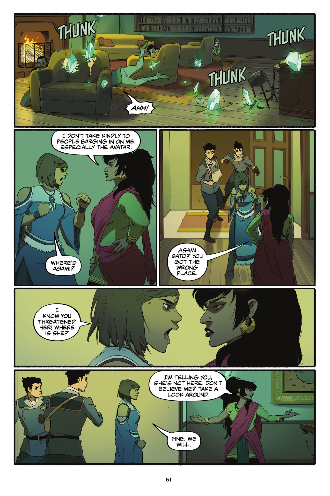 Read online Nickelodeon The Legend of Korra – Turf Wars comic -  Issue #2 - 62