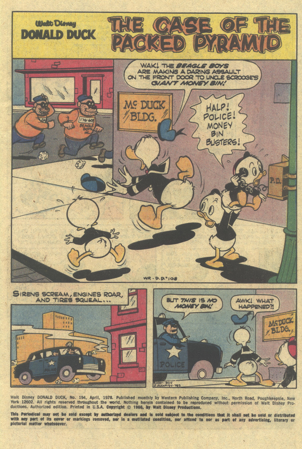 Read online Walt Disney's Donald Duck (1952) comic -  Issue #194 - 3
