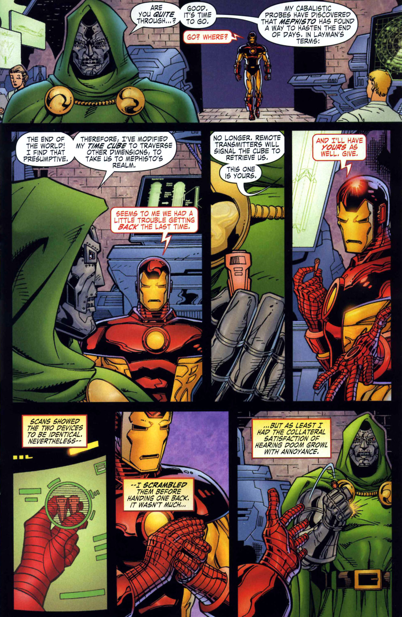 Read online Iron Man: Legacy of Doom comic -  Issue #1 - 17