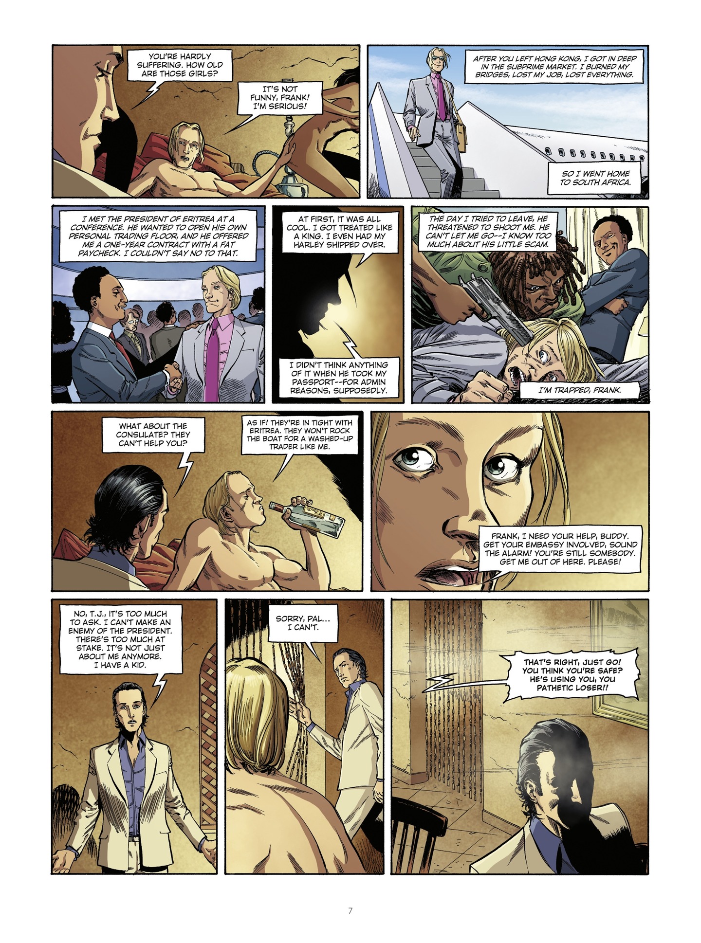 Read online Hedge Fund comic -  Issue #5 - 7