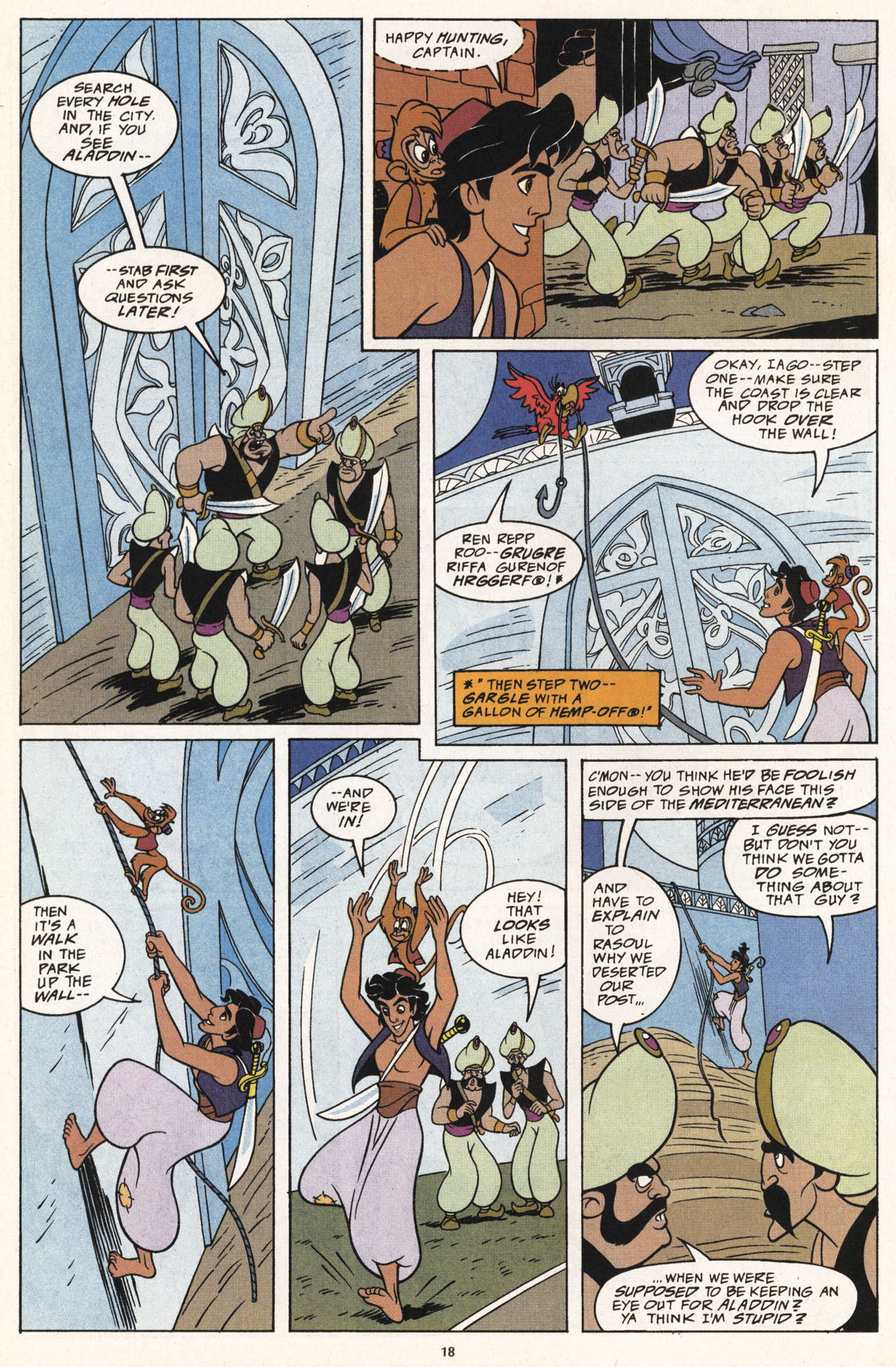 Read online Disney's Aladdin comic -  Issue #3 - 20