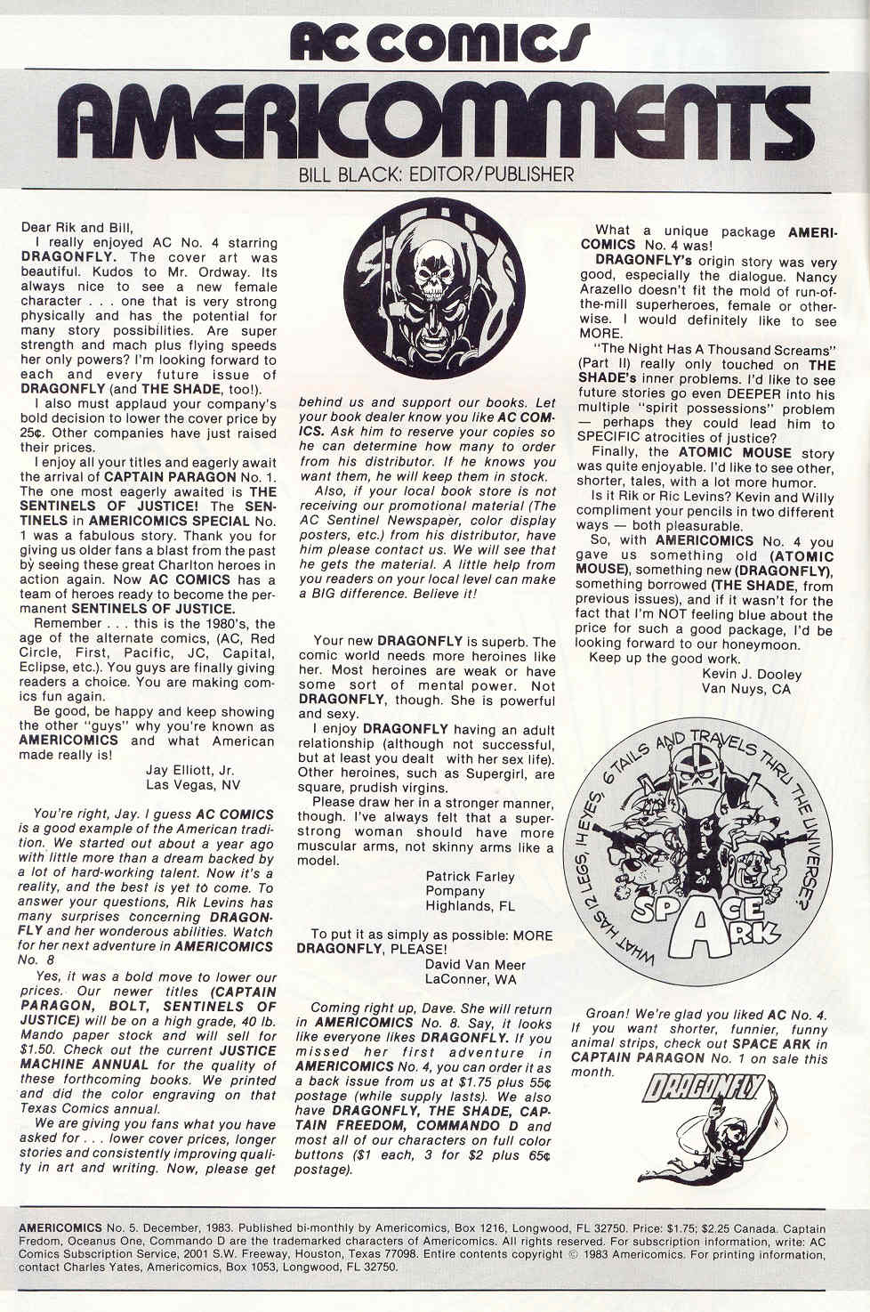 Read online Americomics comic -  Issue #5 - 2