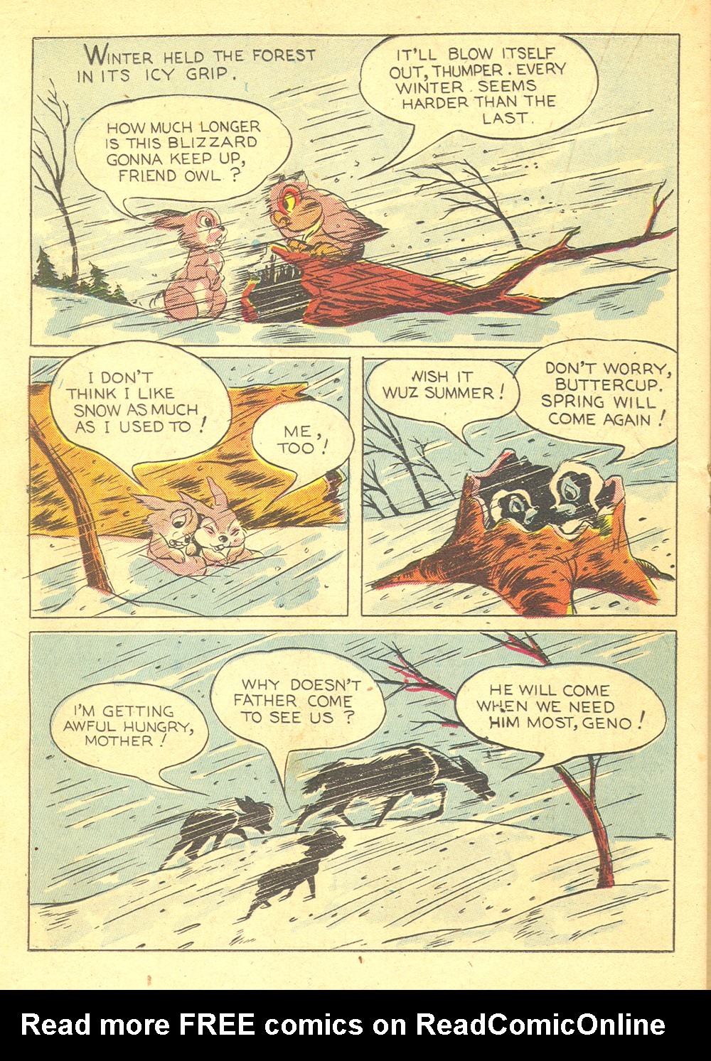 Read online Four Color Comics comic -  Issue #30 - 38